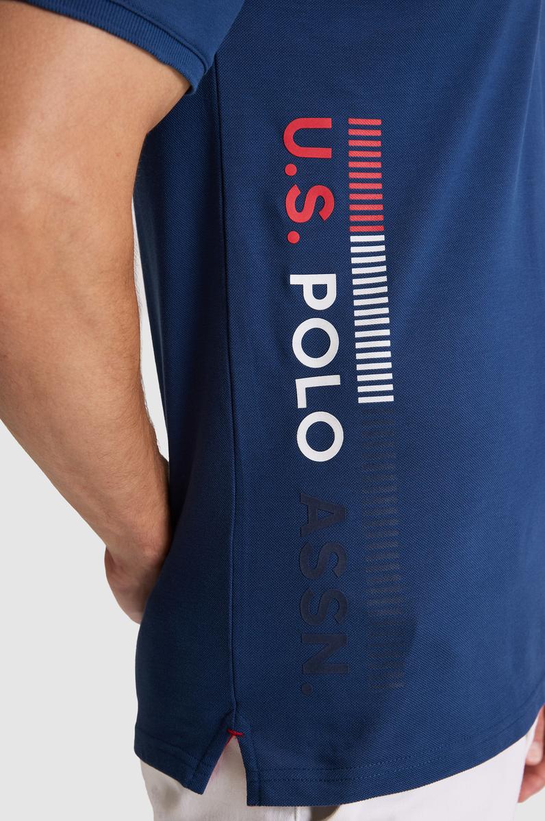 Erkek Açık Lacivert Regular Fit Polo Yaka Tişört