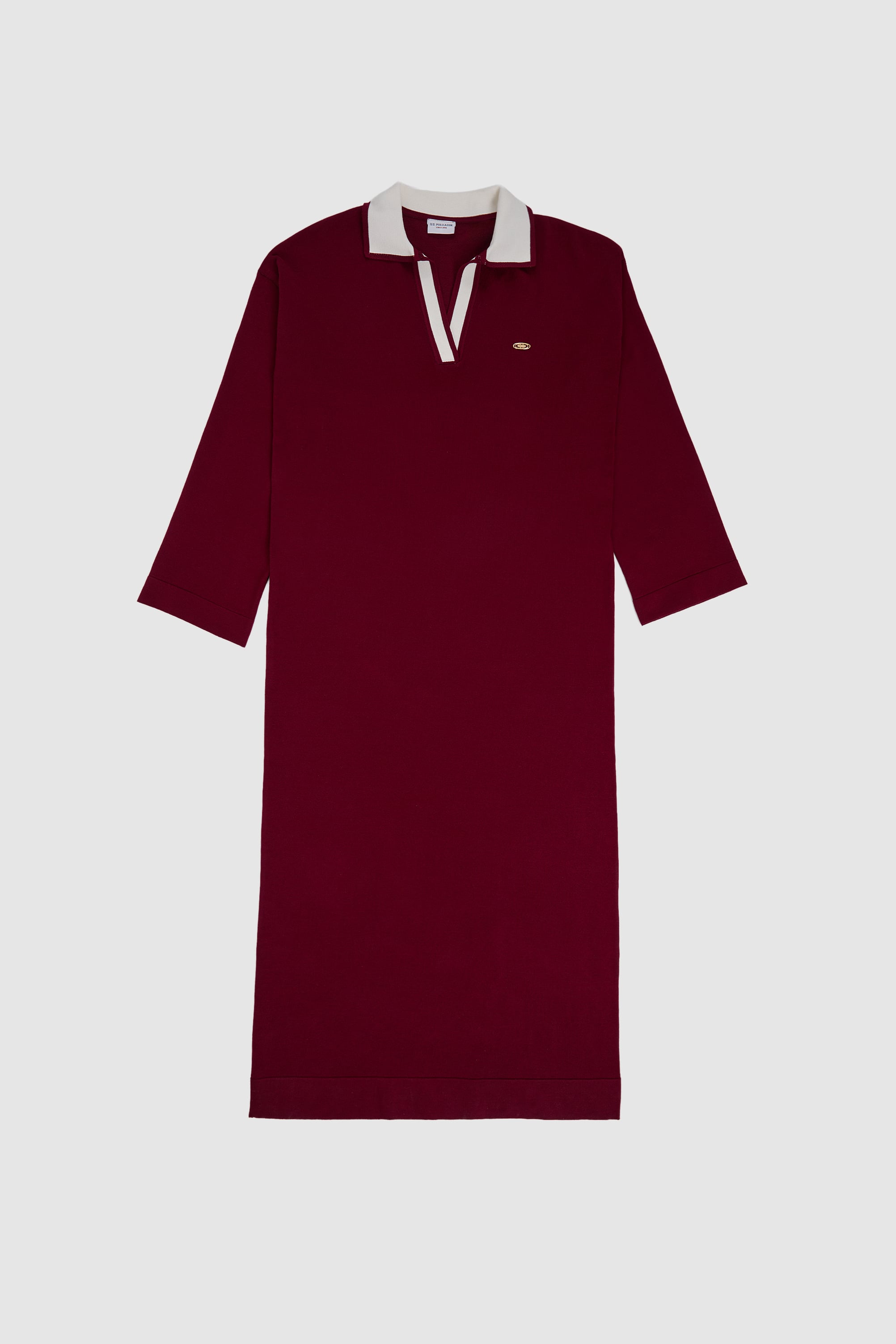 Kadın Bordo Triko Elbise - 50314769013