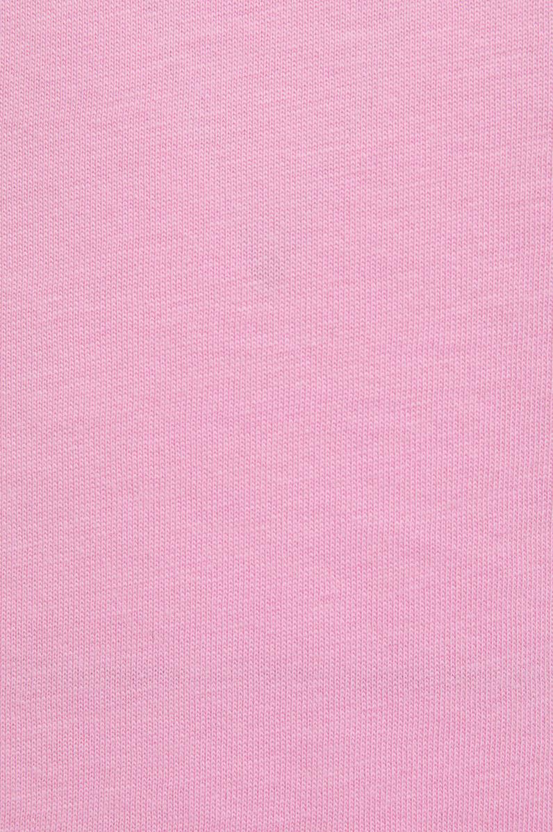 Kız Çocuk Bisiklet Yaka Pembe Basic Tişört