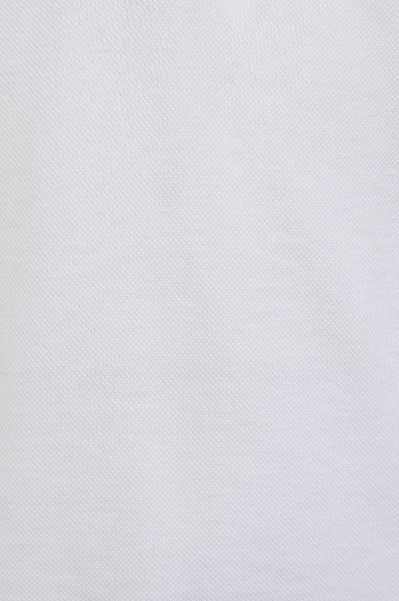 Kız Çocuk Polo Yaka Beyaz Basic Tişört