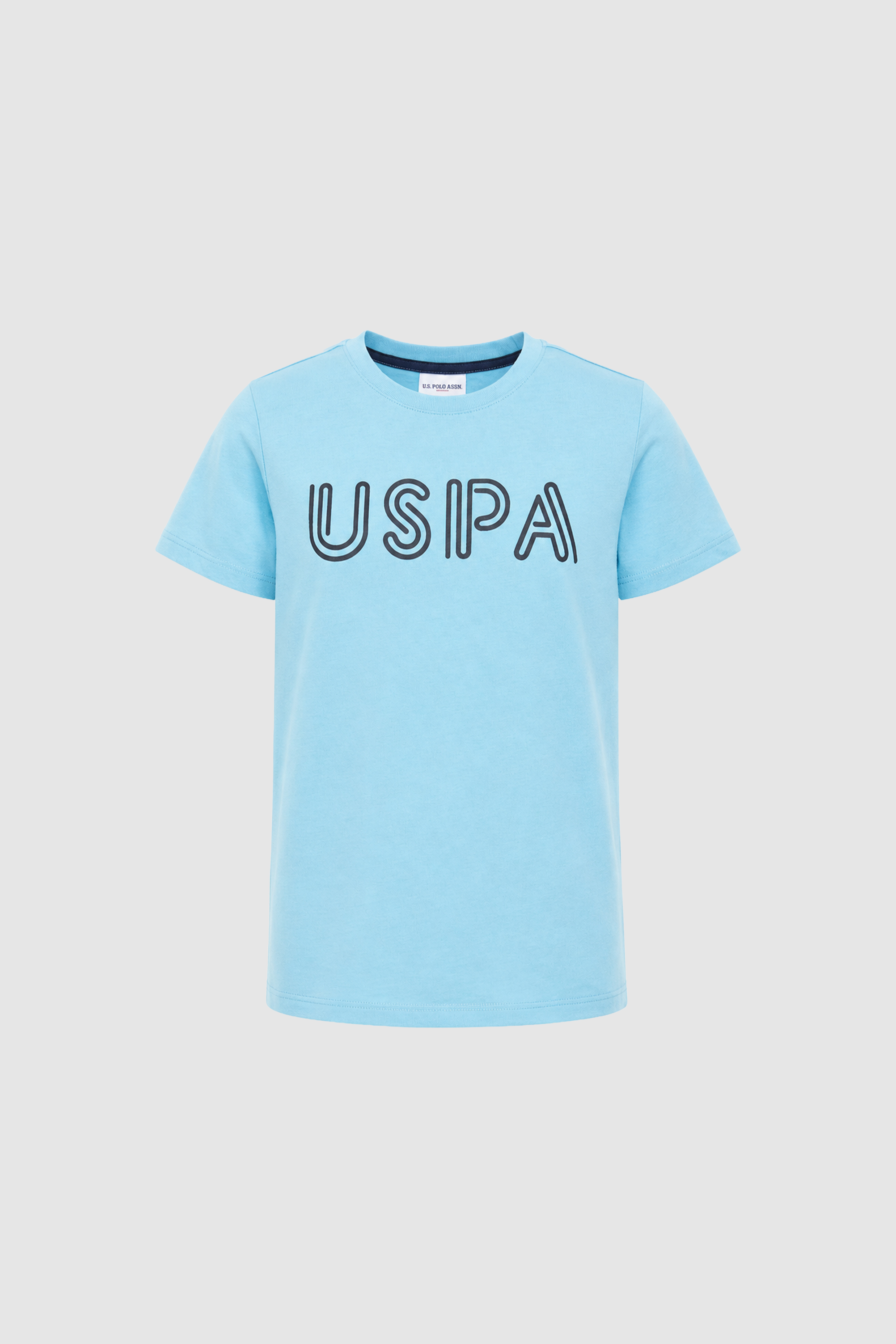 Erkek Çocuk Aqua Bisiklet Yaka Basic Tişört - 50325556004