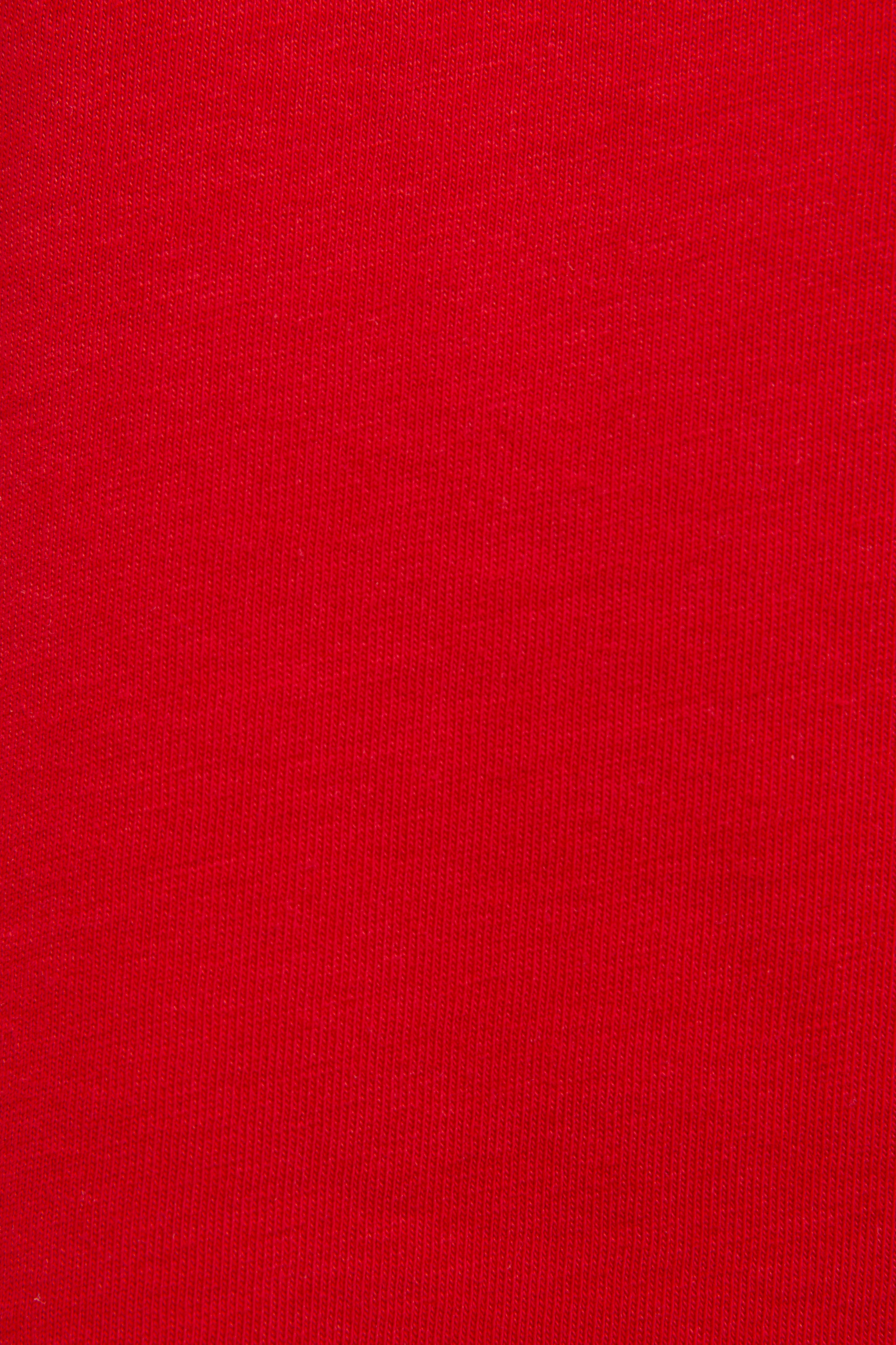 Kız Çocuk Bisiklet Yaka Kırmızı Tişört - Image 7