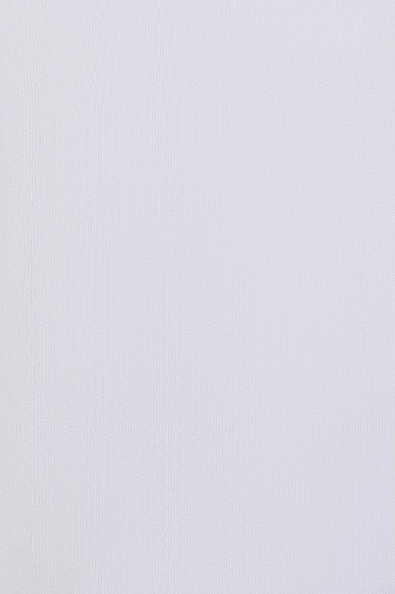 Kız Çocuk Beyaz Fit Bisiklet Yaka Basic Tişört
