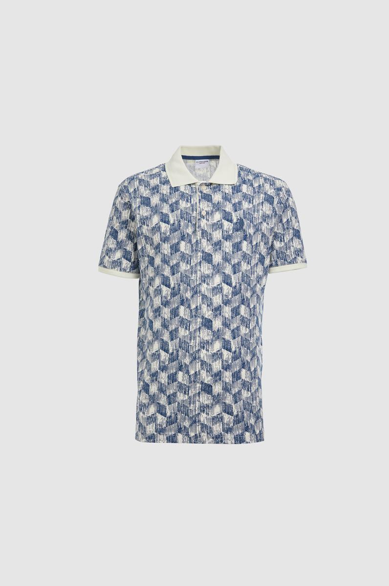 Erkek Açık Lacivert Regular Fit Polo Yaka Tişört