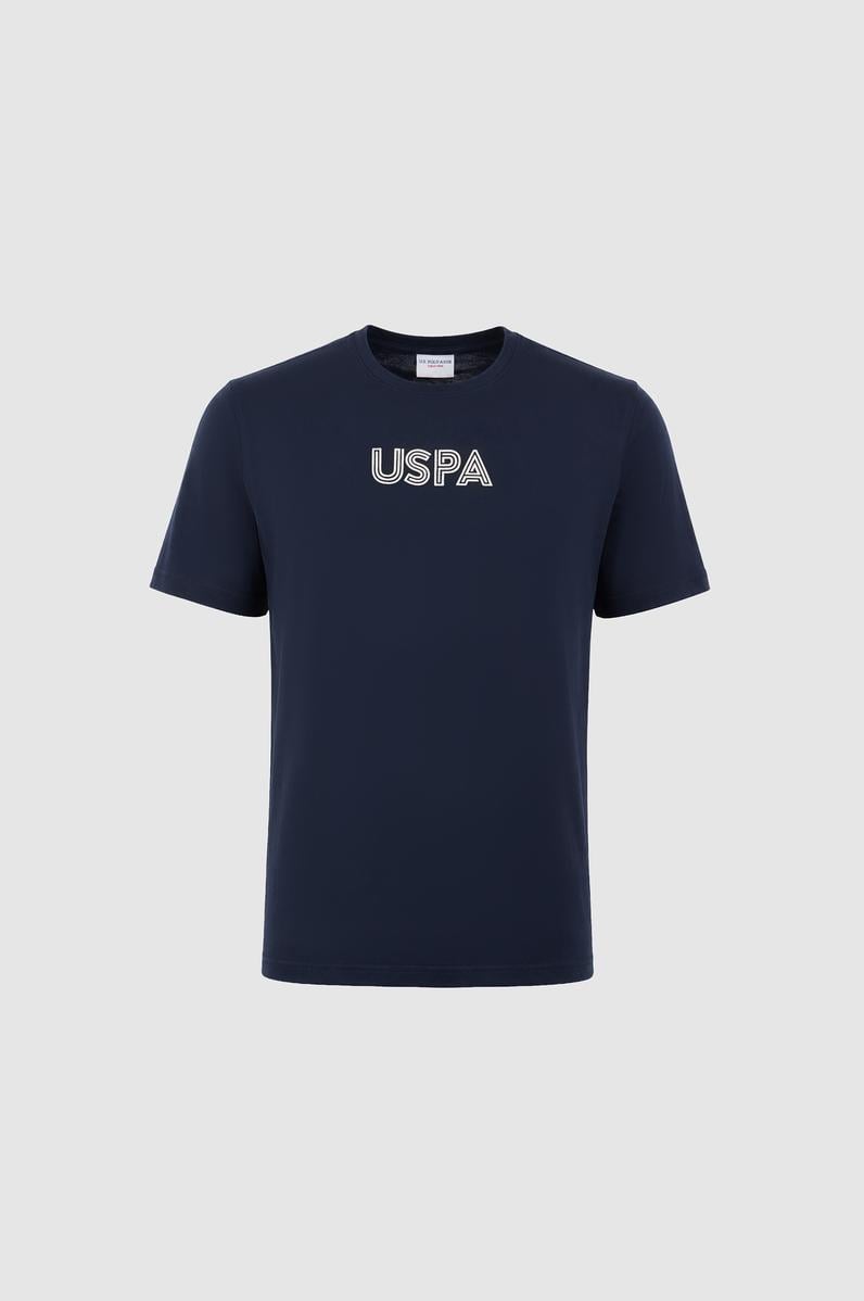Erkek Lacivert Regular Fit Bisiklet Yaka Basic Tişört