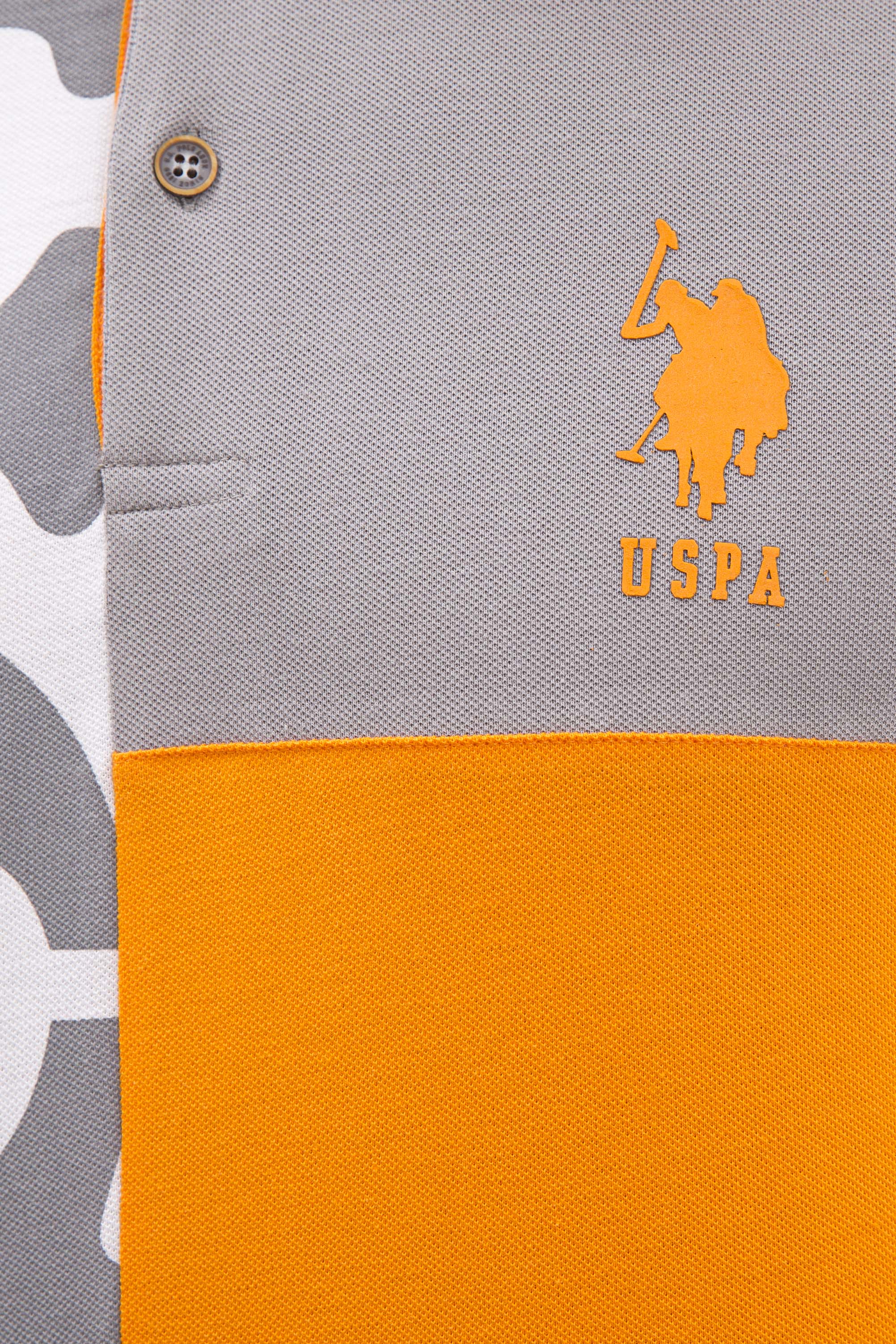 Erkek Gri Polo Yaka T-Shirt