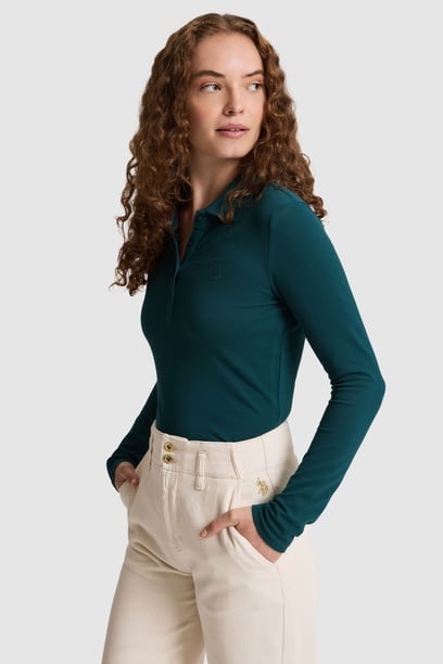 Kadın Yeşil Basic Sweatshirt