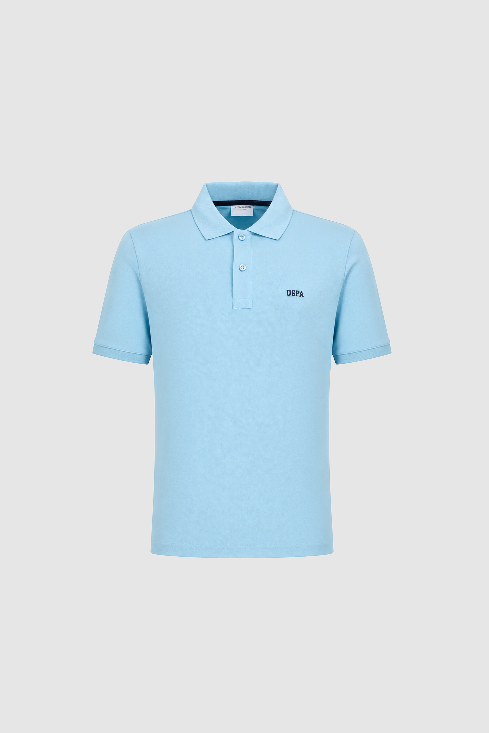 Erkek Mavi Regular Fit Polo Yaka Basic Tişört - 50326963110