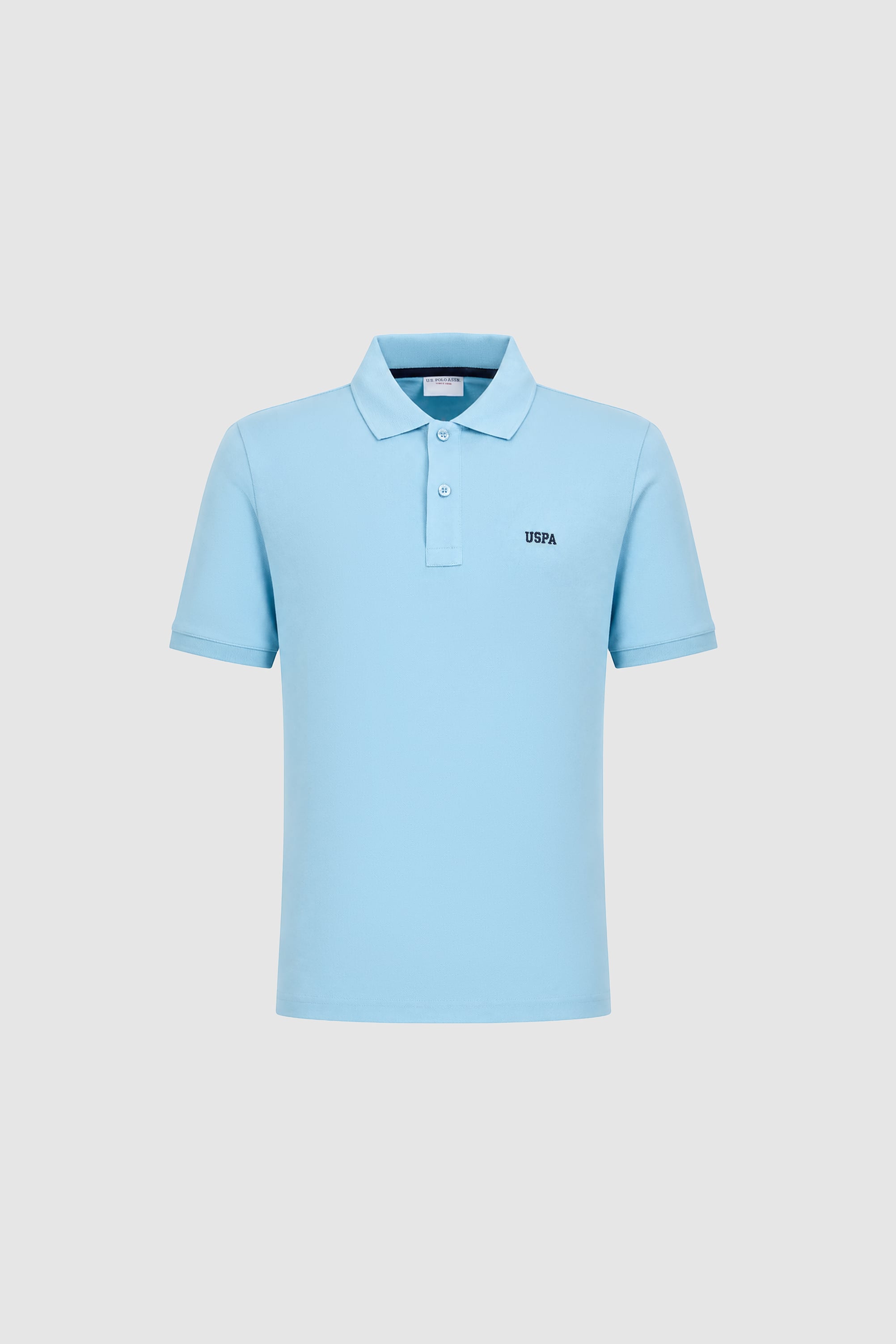 Erkek Mavi Regular Fit Polo Yaka Basic Tişört - 50326963110