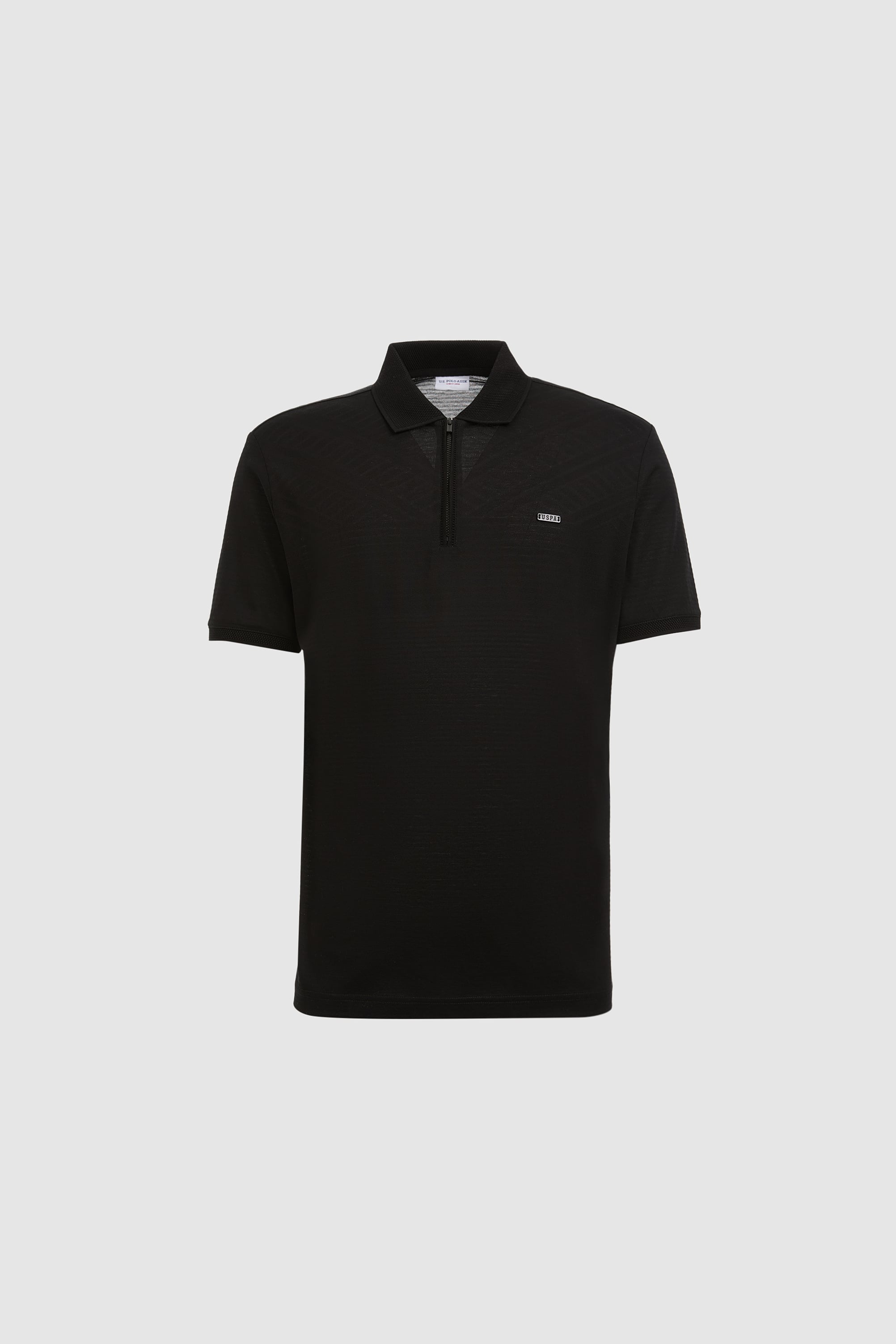Erkek Siyah Regular Fit Polo Yaka Tişört - 50322425023