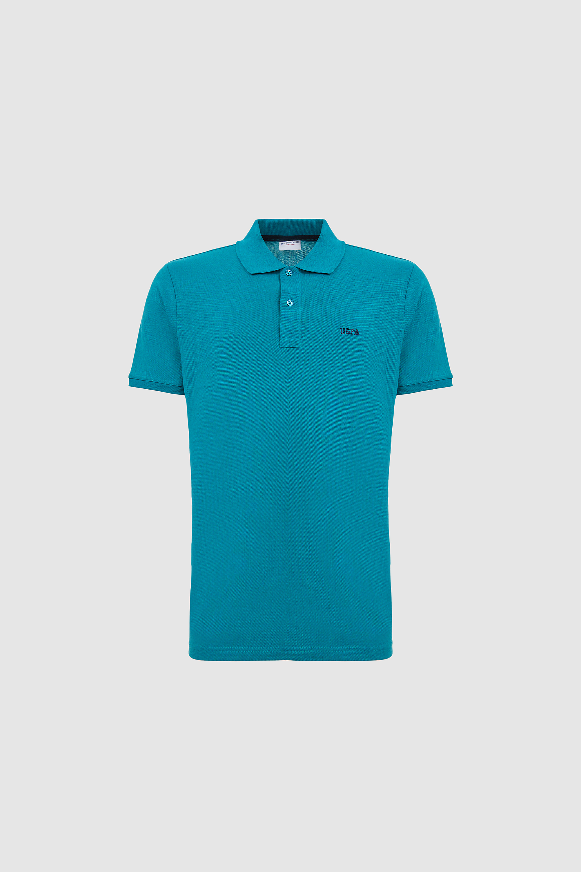 Erkek Petrol Regular Fit Polo Yaka Basic Tişört - 50326963173