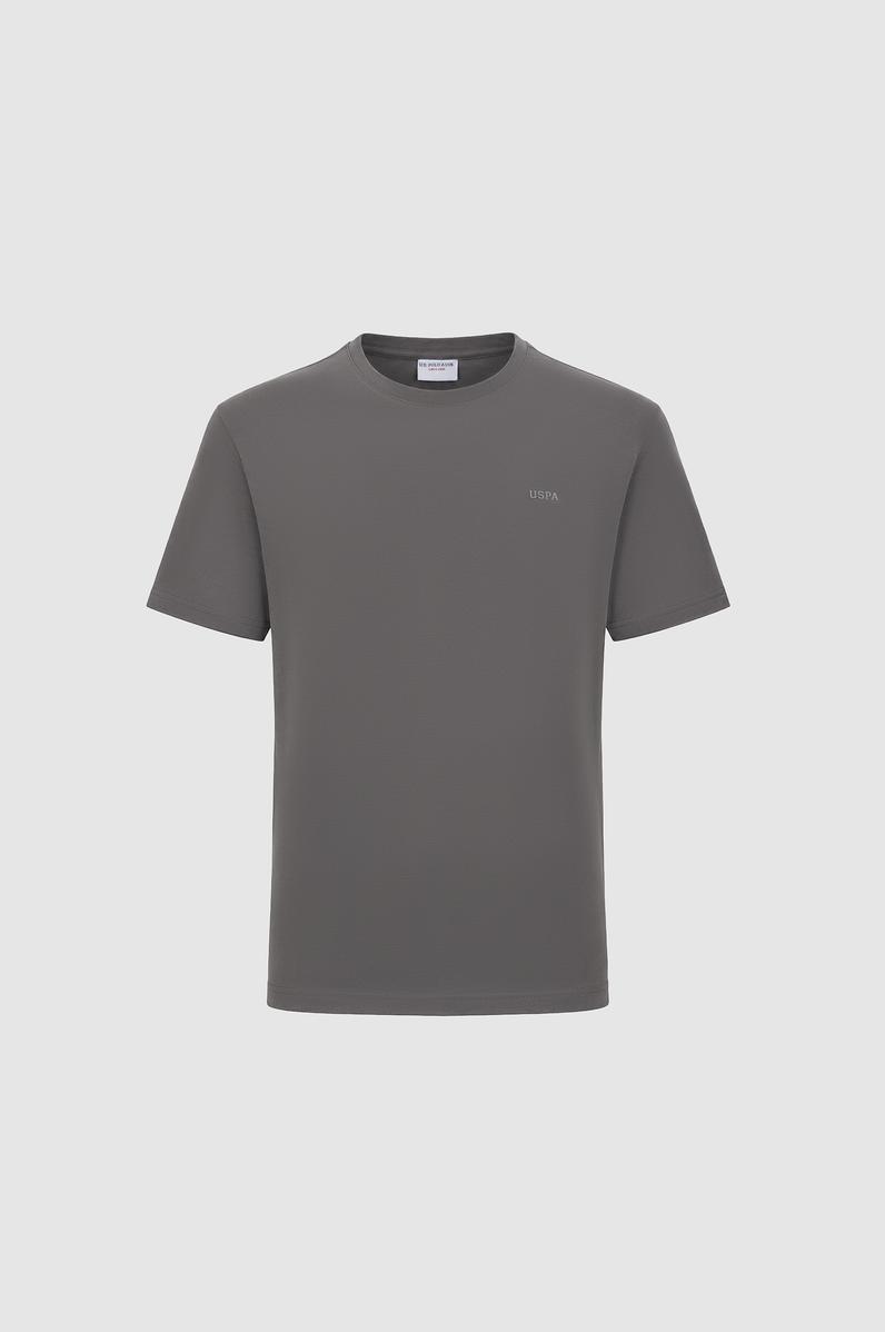Erkek Antrasit Regular Fit Polo Yaka Basic Tişört