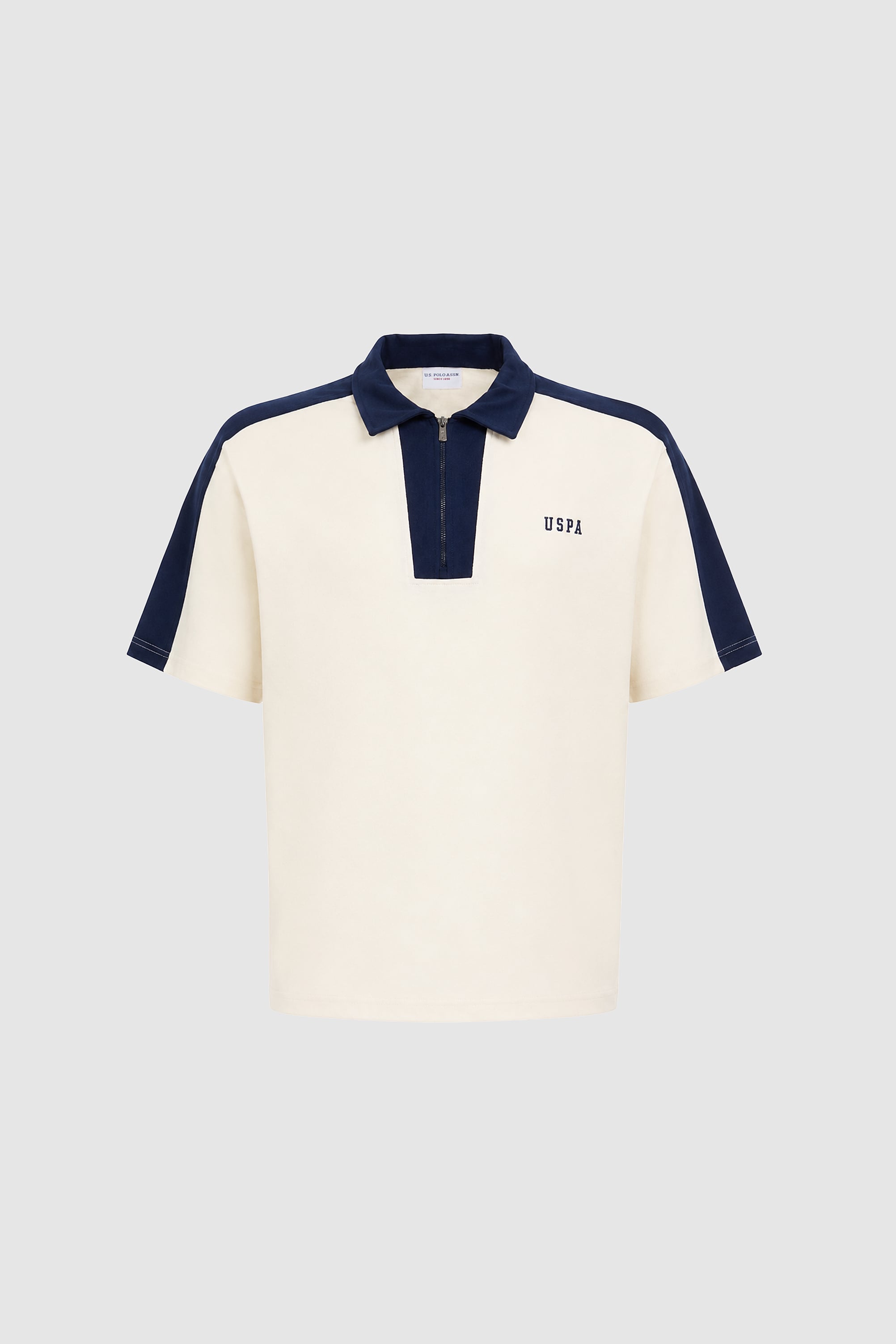 Erkek Krem Comfort Fit Polo Yaka Tişört - 50322419008