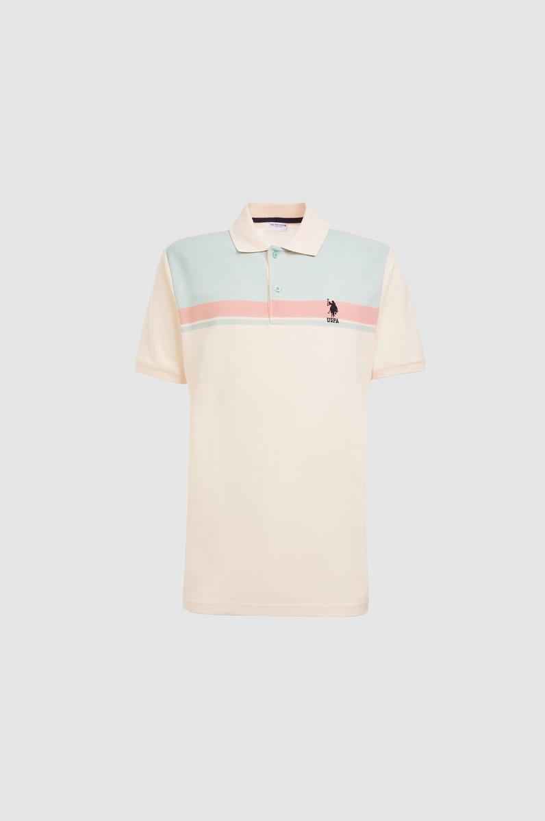 Erkek Su Yeşili Regular Fit Polo Yaka Tişört