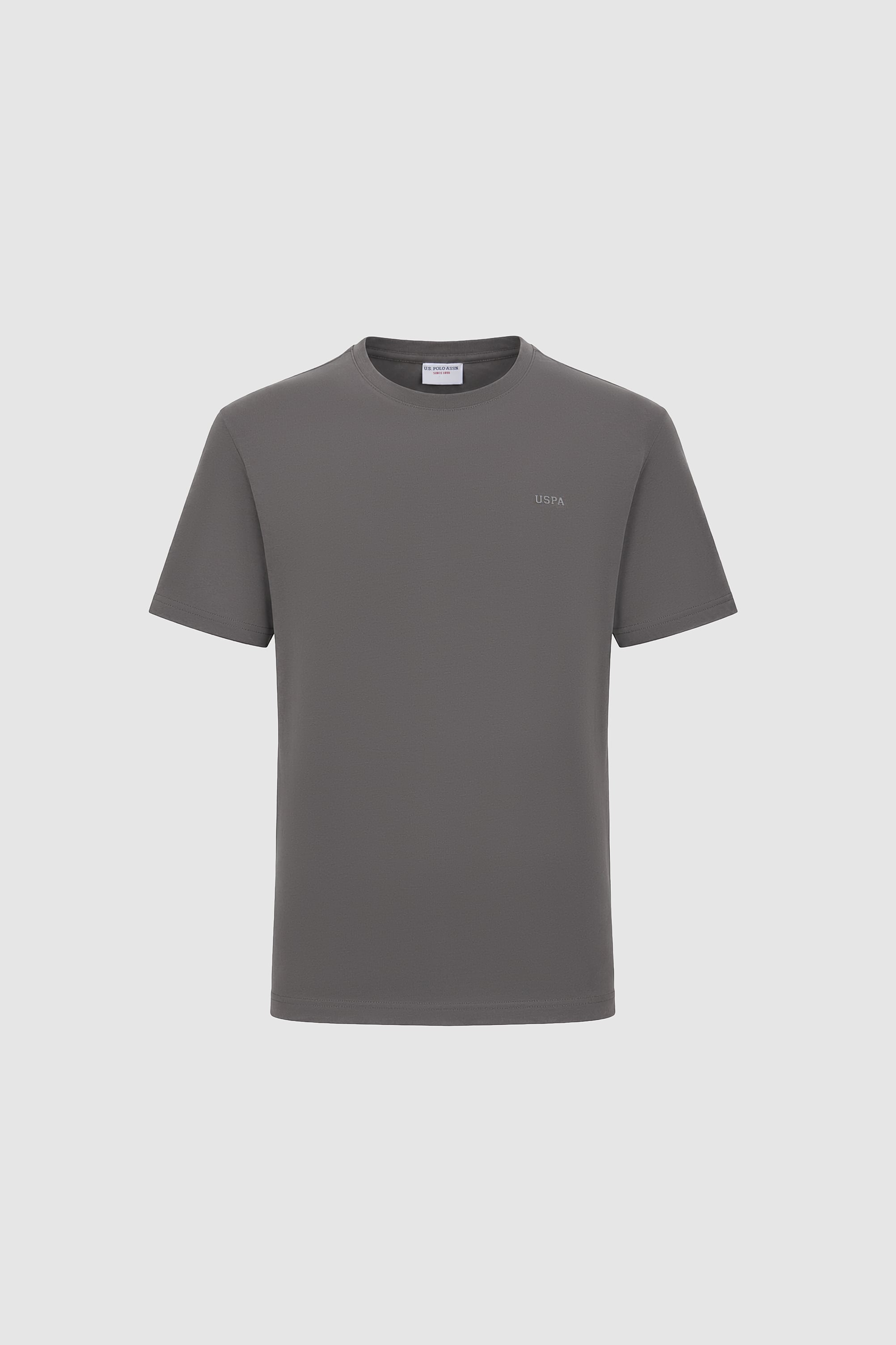 Erkek Antrasit Regular Fit Polo Yaka Basic Tişört - 50327022019