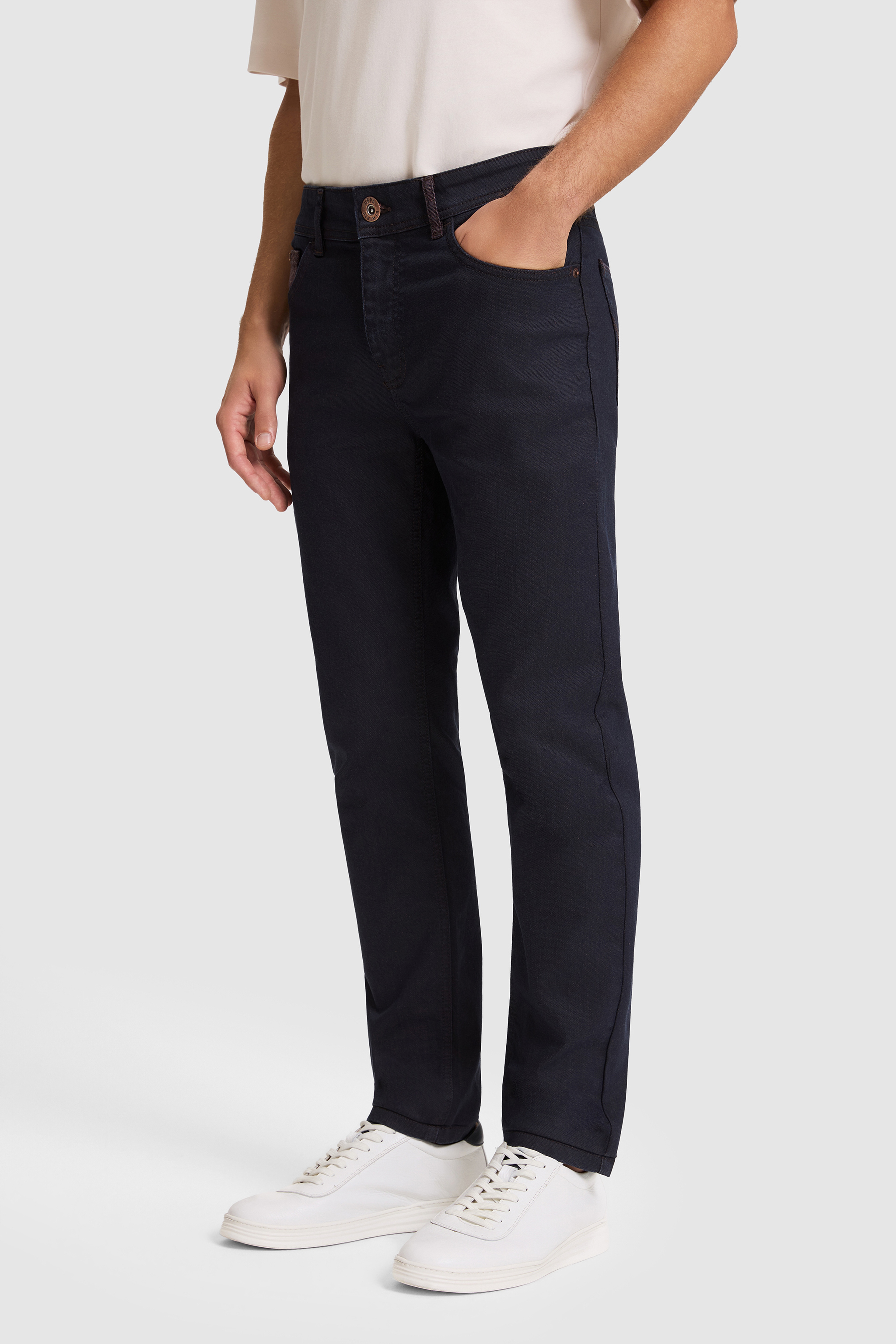 Erkek Kırmızı Jean Pantolon