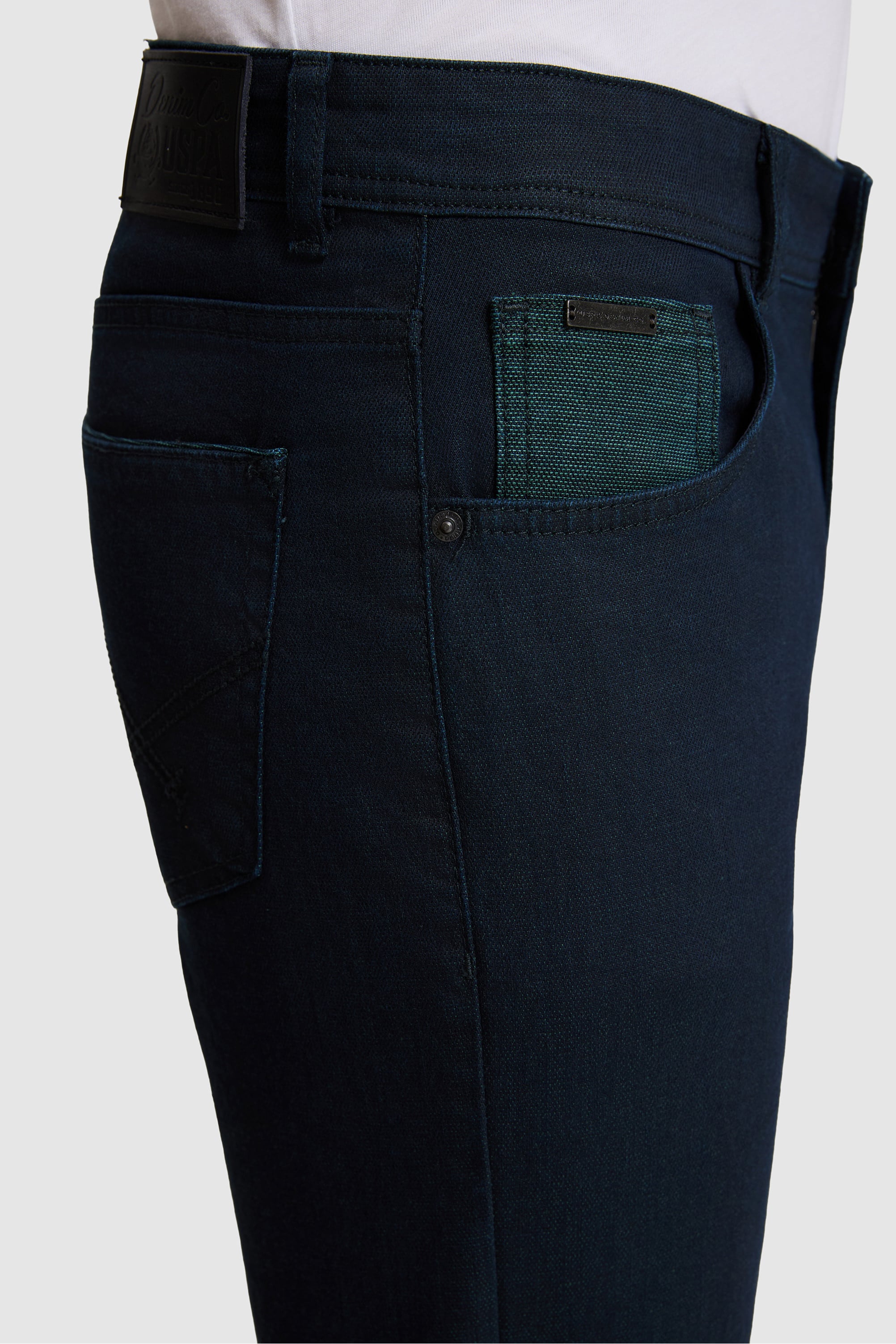 Erkek Yeşil Jean Pantolon - 50321470025