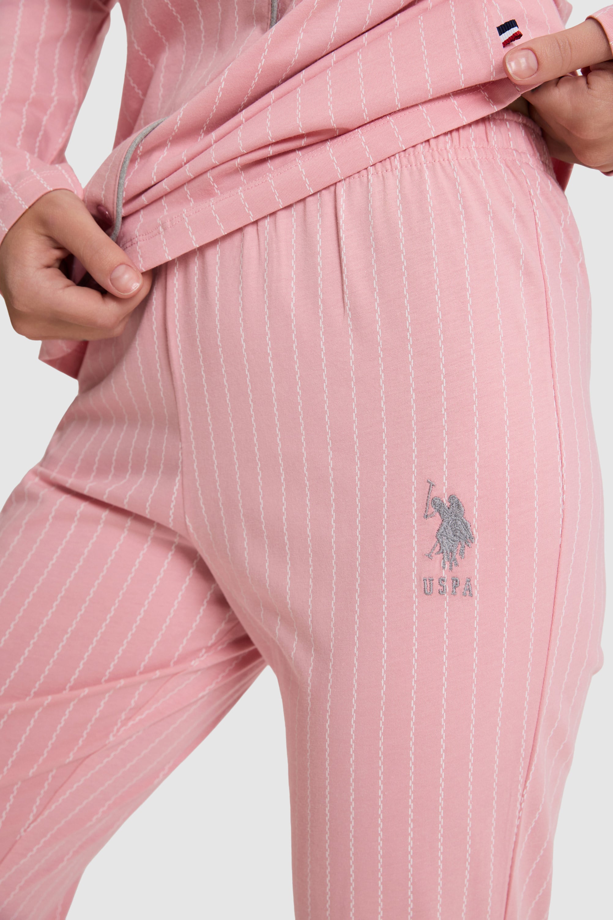 Kadın Açık Pembe Pijama Takımı - Image 7