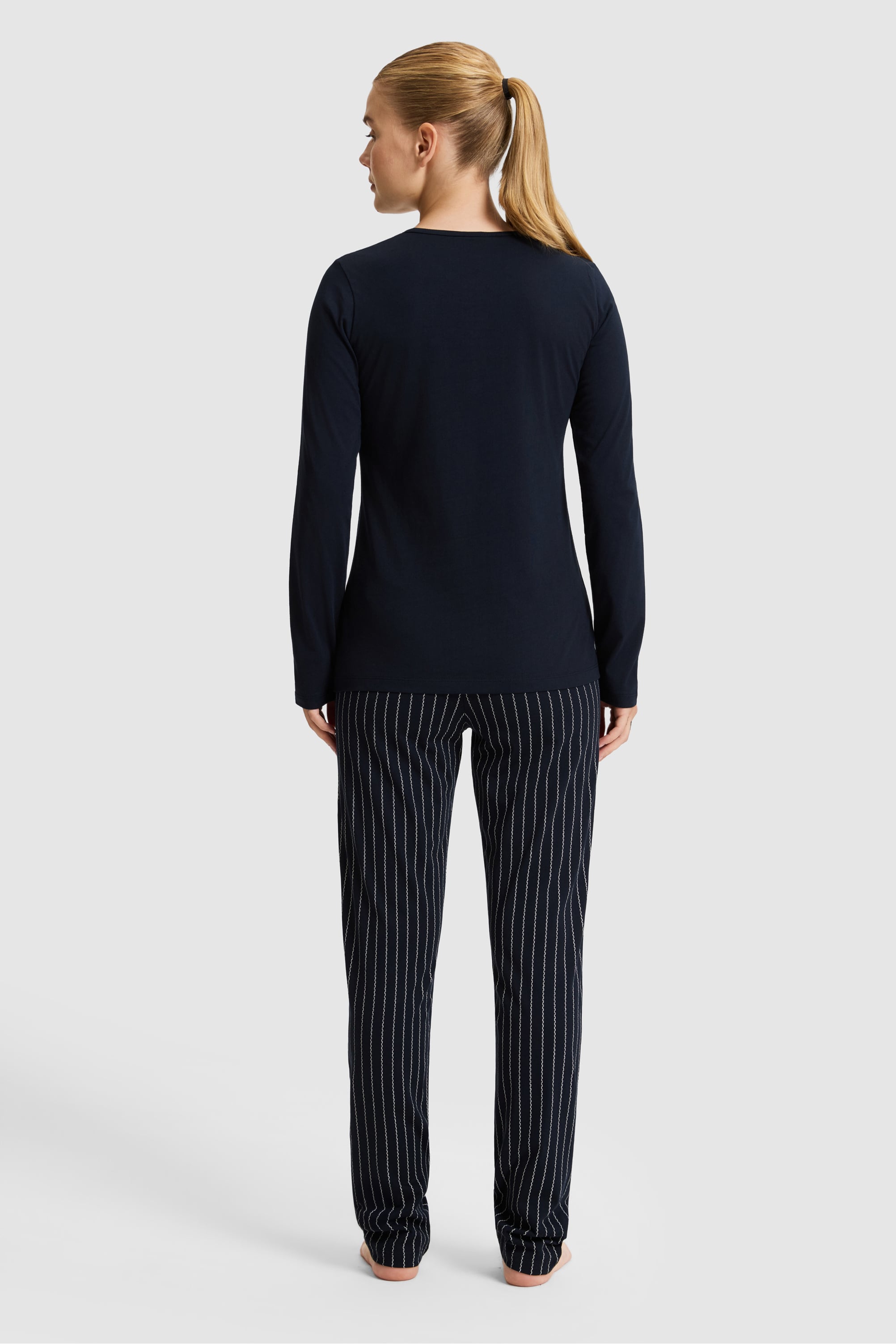 Kadın Lacivert Pijama Takımı - Image 5