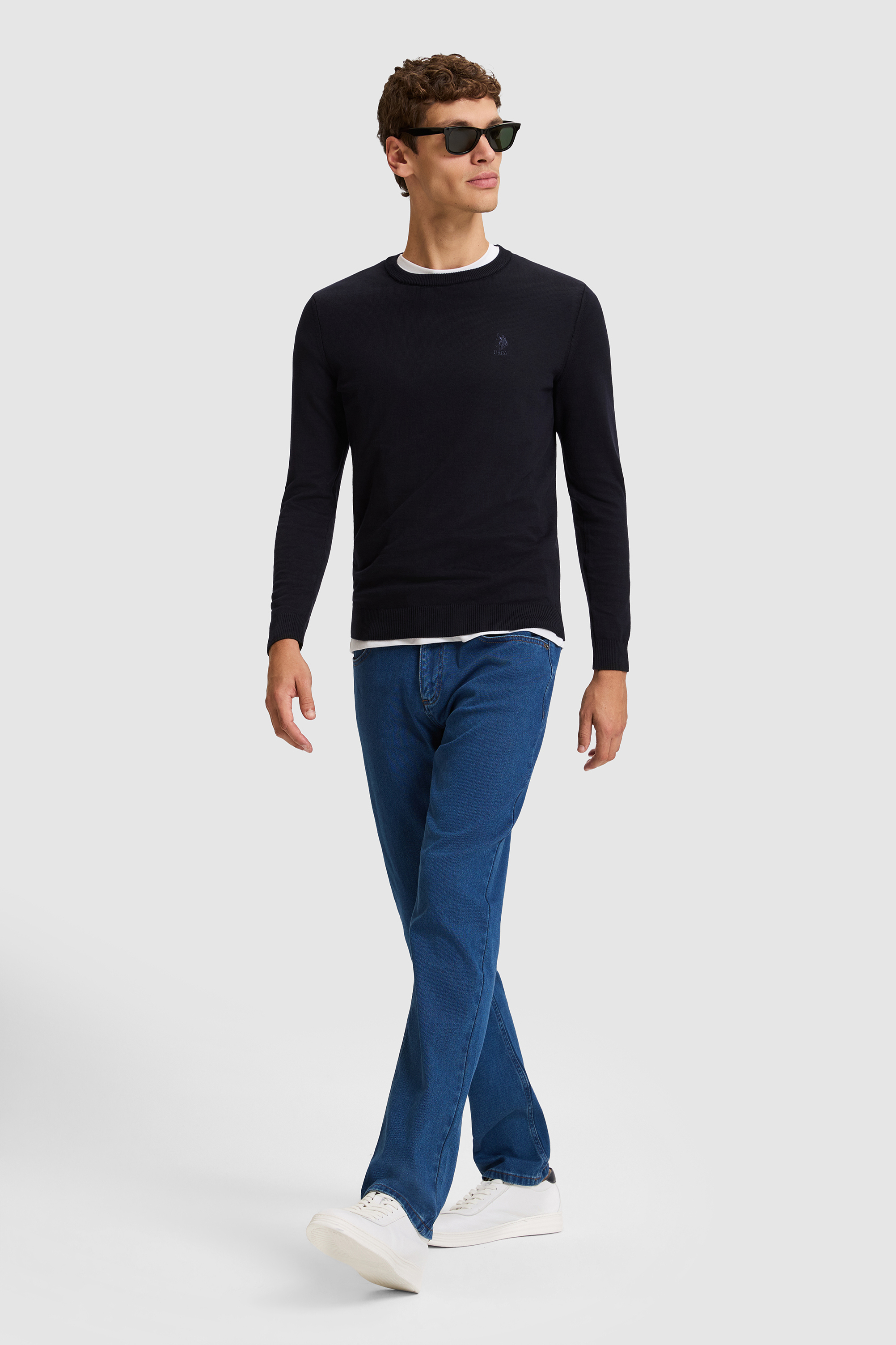 Erkek Mavi Jean Pantolon - Image 3