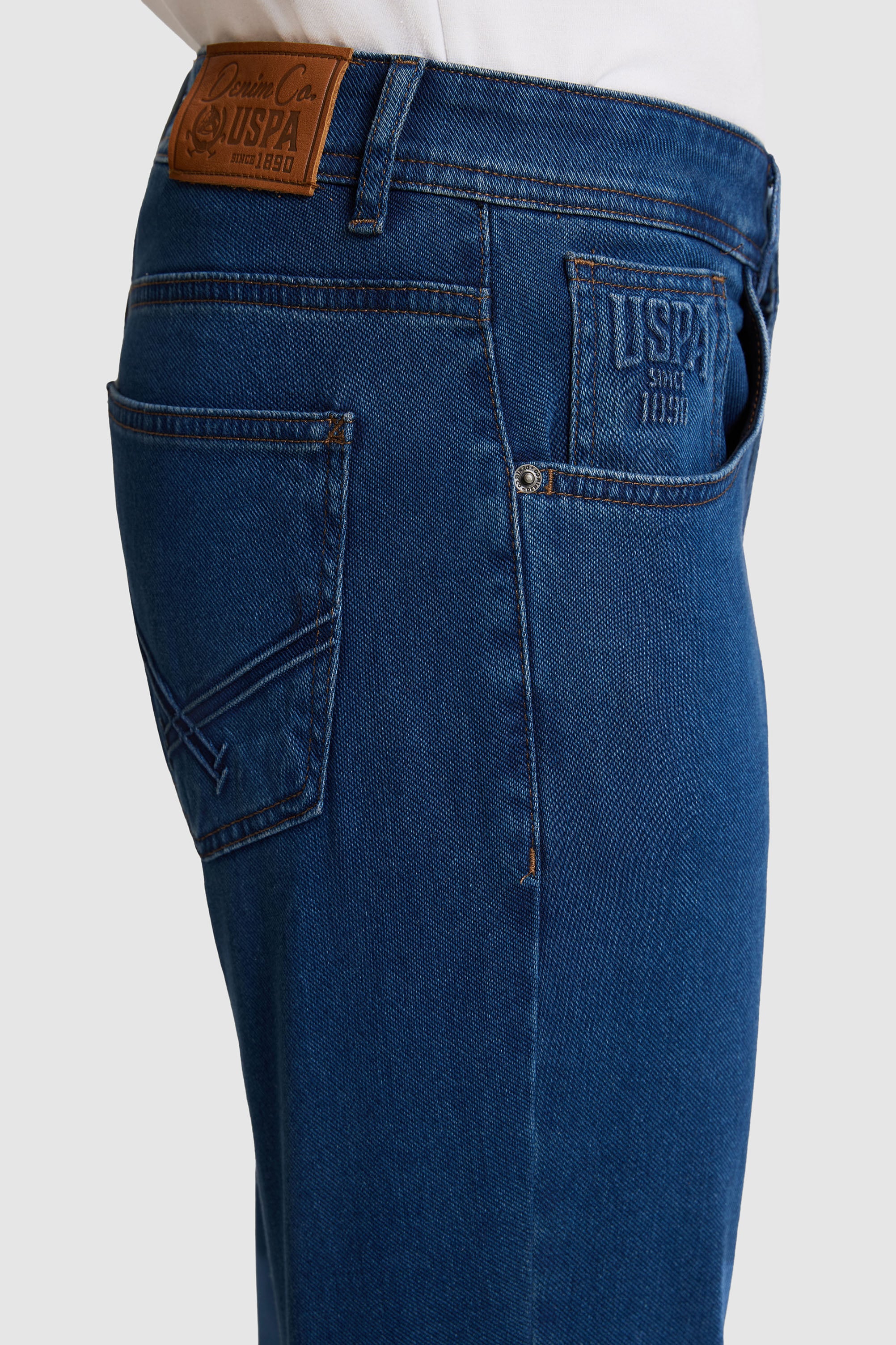 Erkek Mavi Jean Pantolon - Image 6