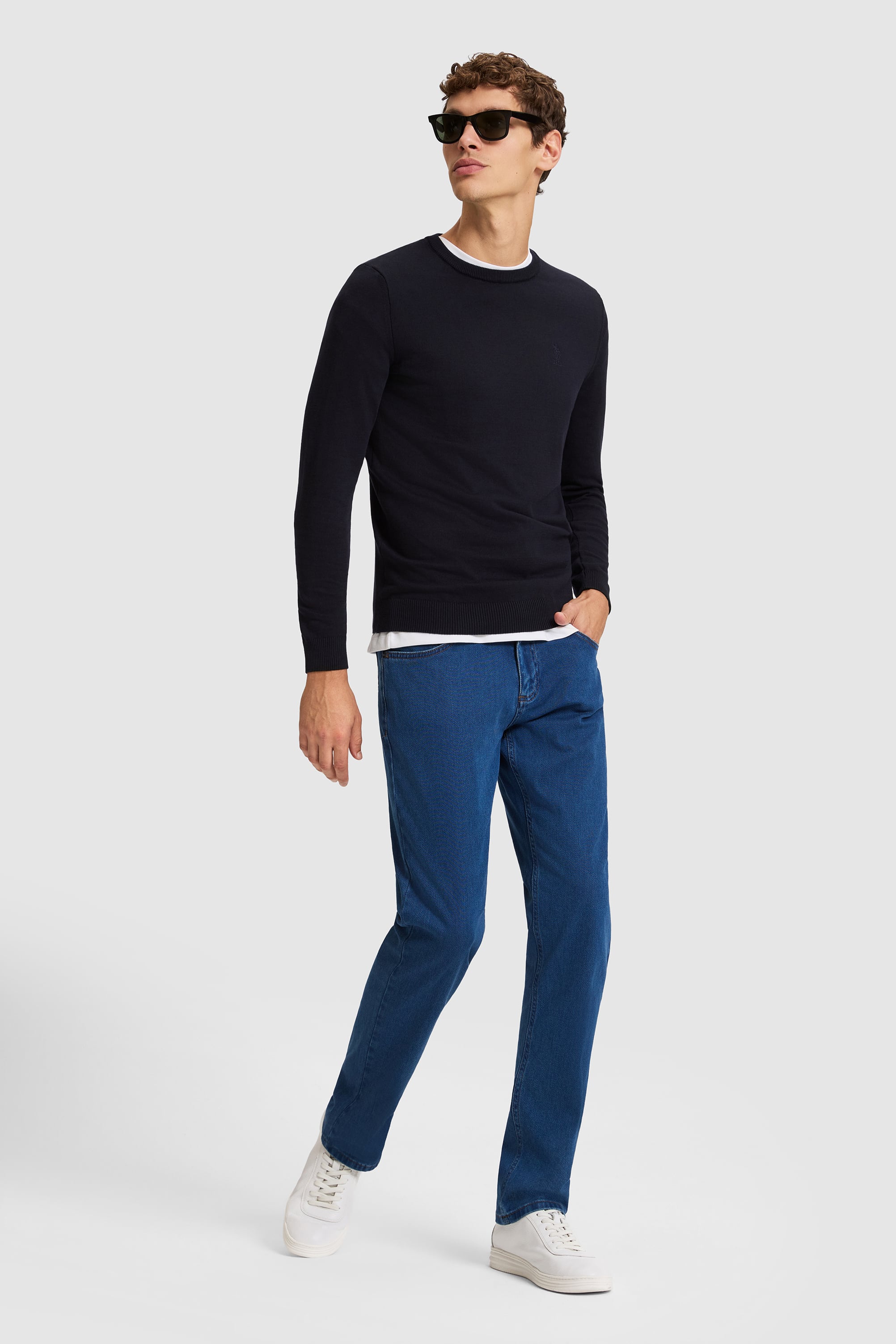 Erkek Mavi Jean Pantolon - Image 1