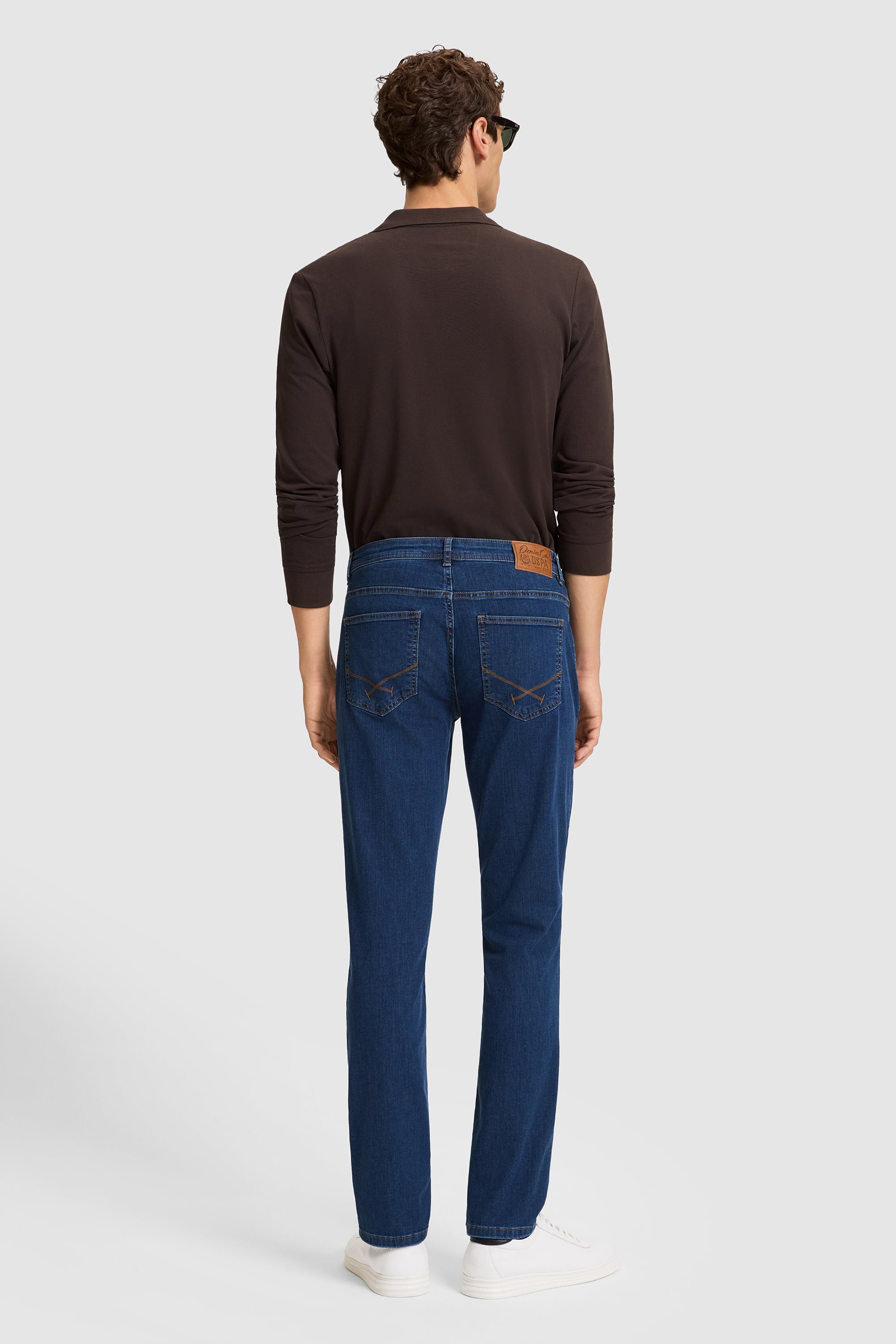 Erkek Mavi Jean Pantolon - Image 5