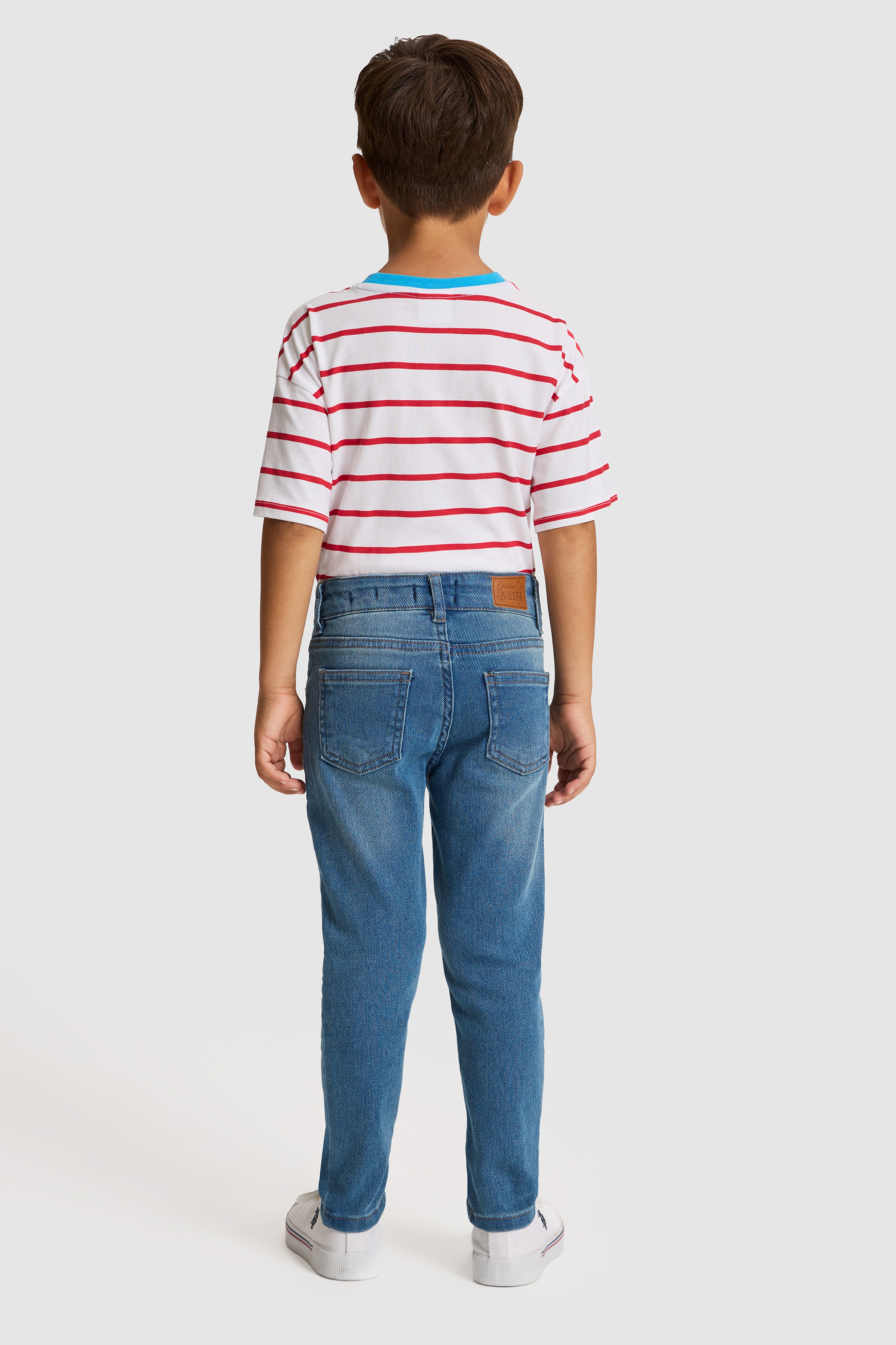 Erkek Çocuk Mavi Jean Pantolon - Image 4