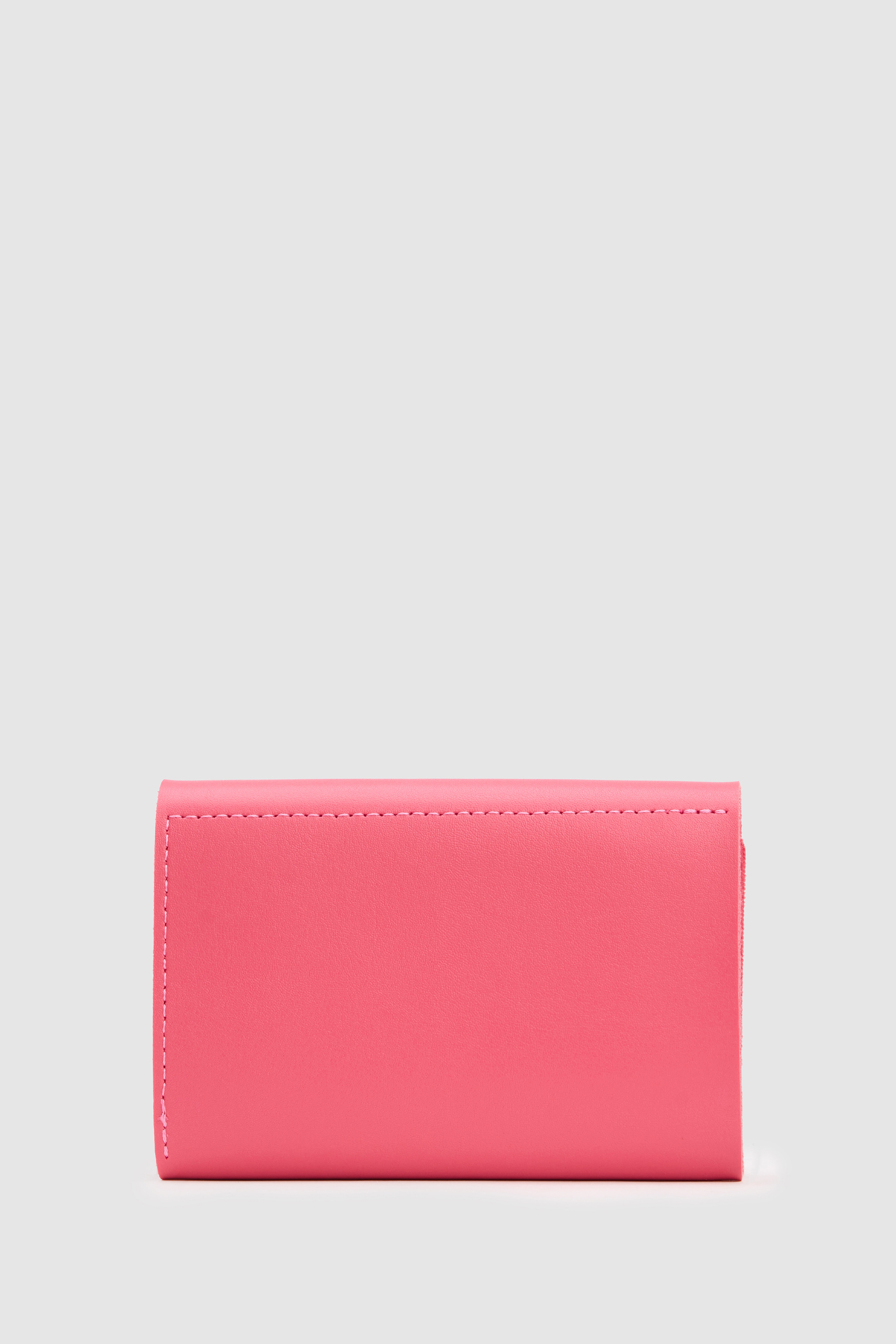 Kadın Pembe USPA Baskılı Kapaklı Cüzdan - Image 3