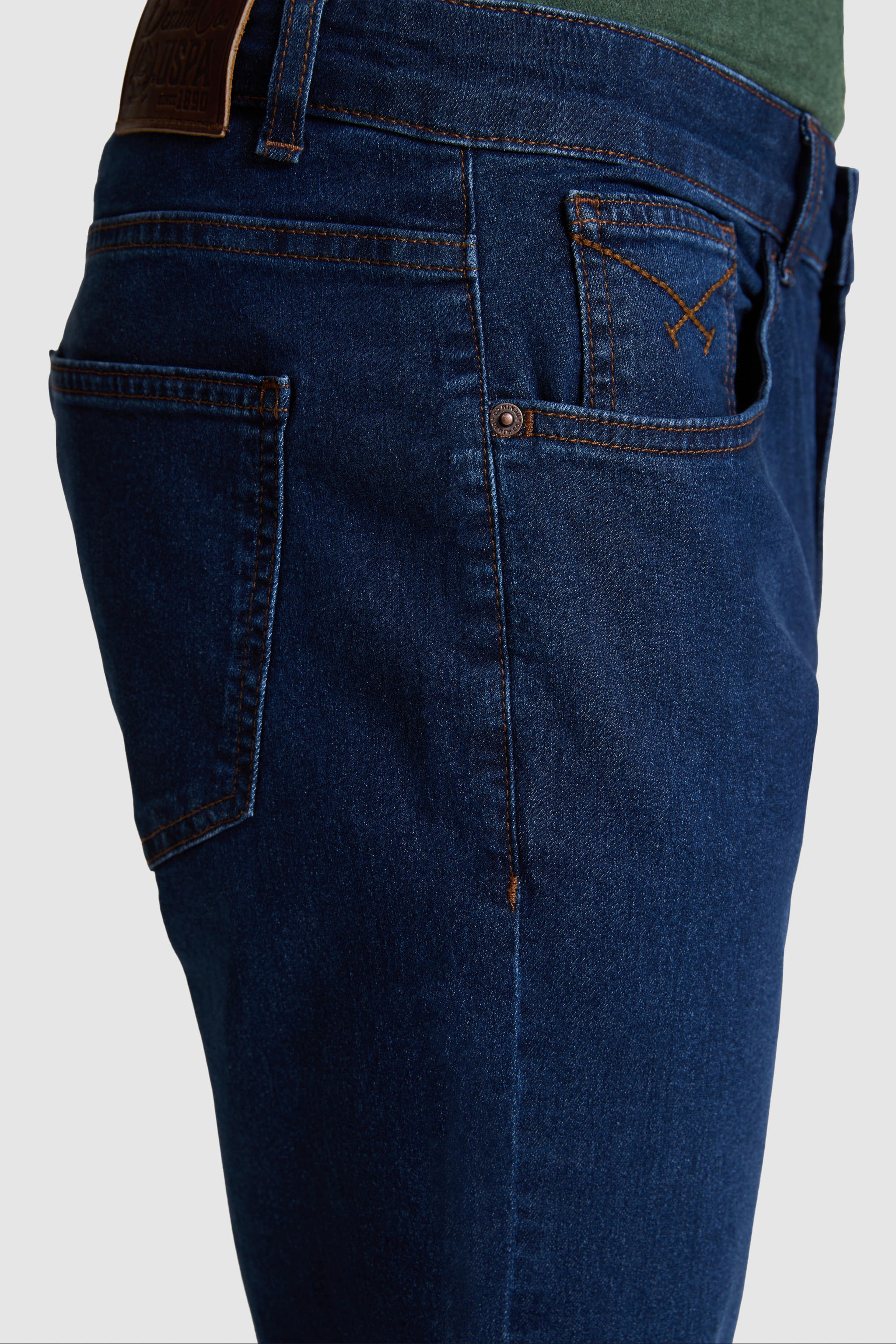 Erkek Koyu Mavi Jean Pantolon