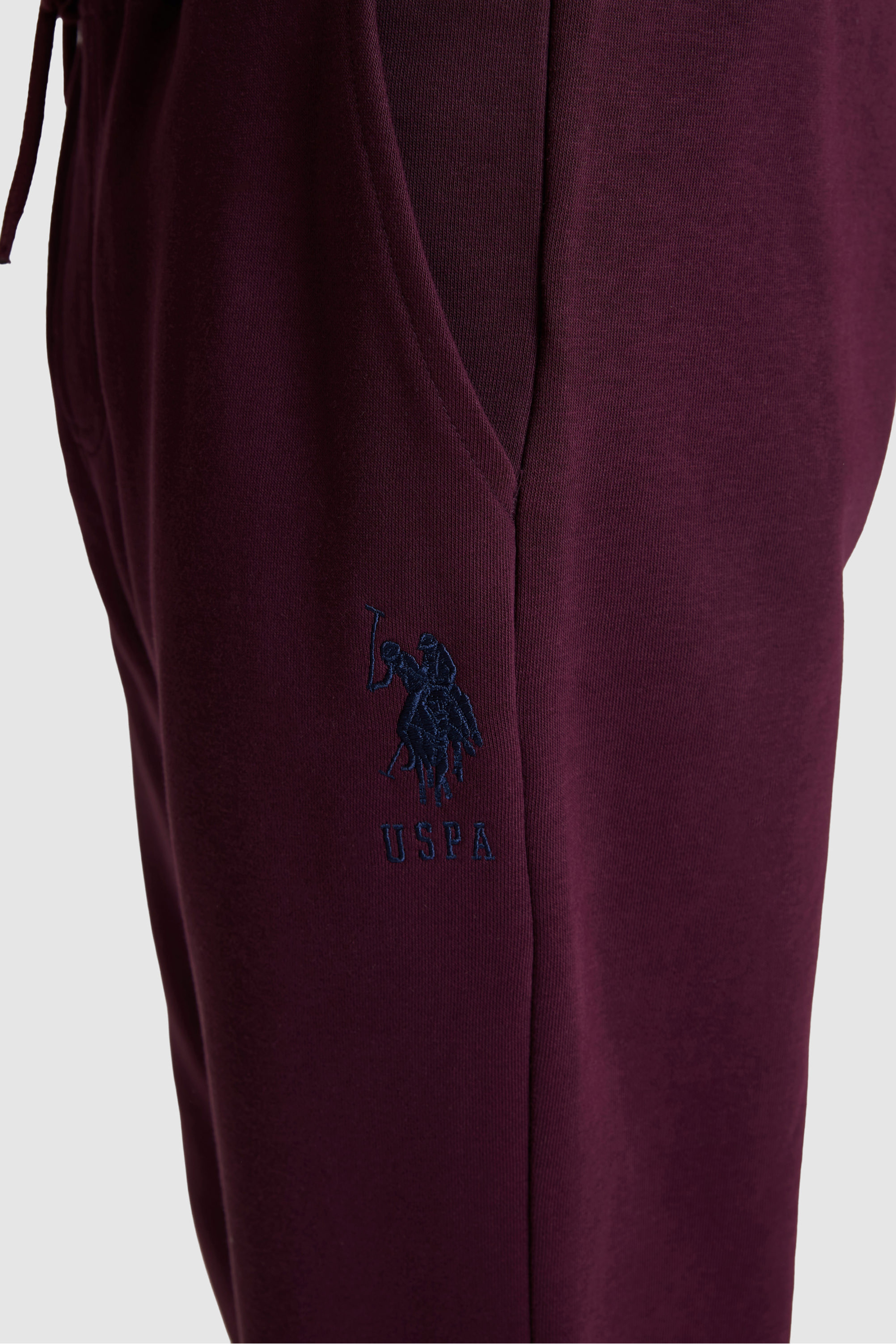 Erkek Bordo Slim Fit Paçası Lastikli Eşofman Altı - Image 6