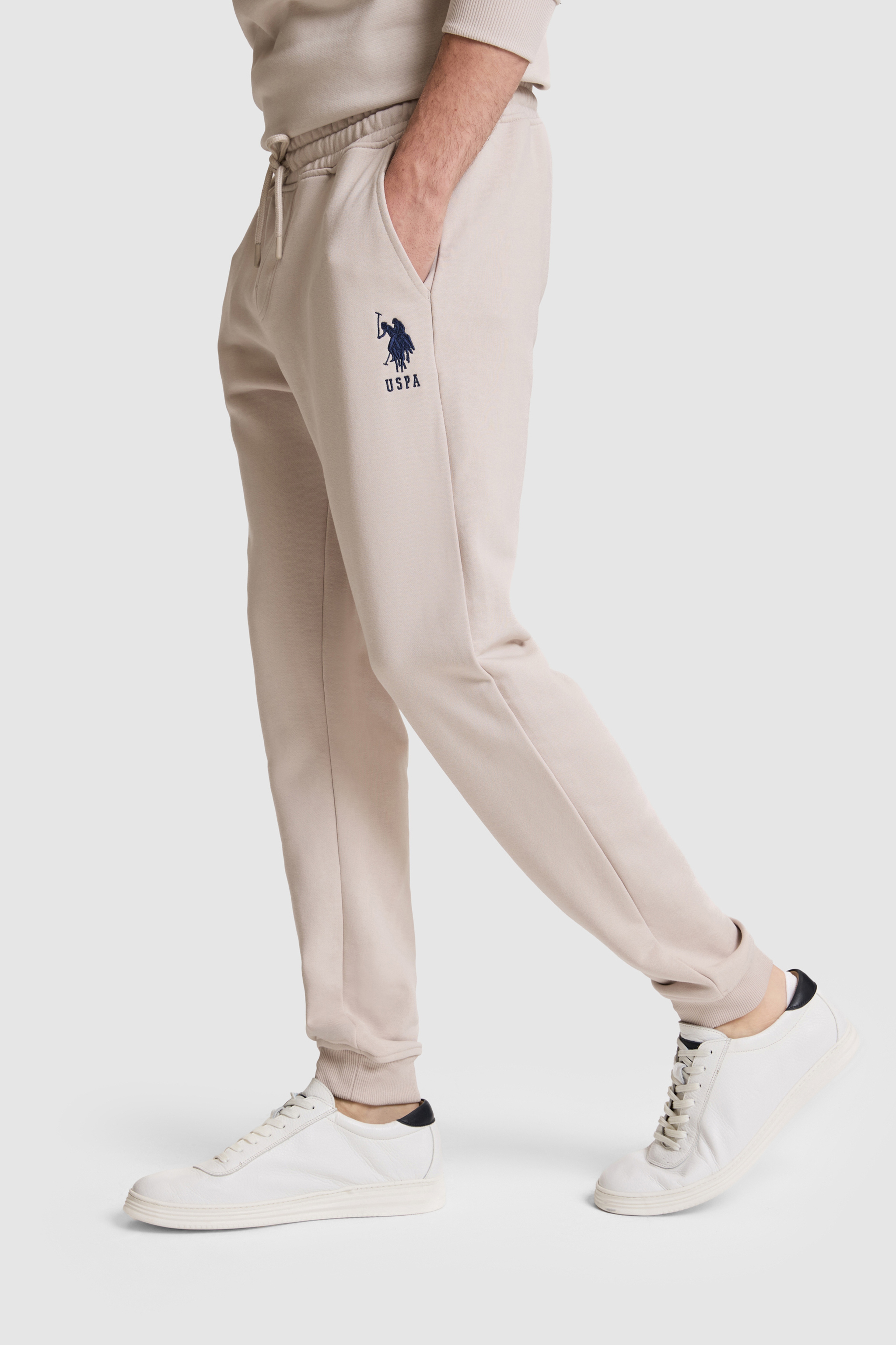 Erkek Taş Slim Fit Paçası Lastikli Eşofman Altı