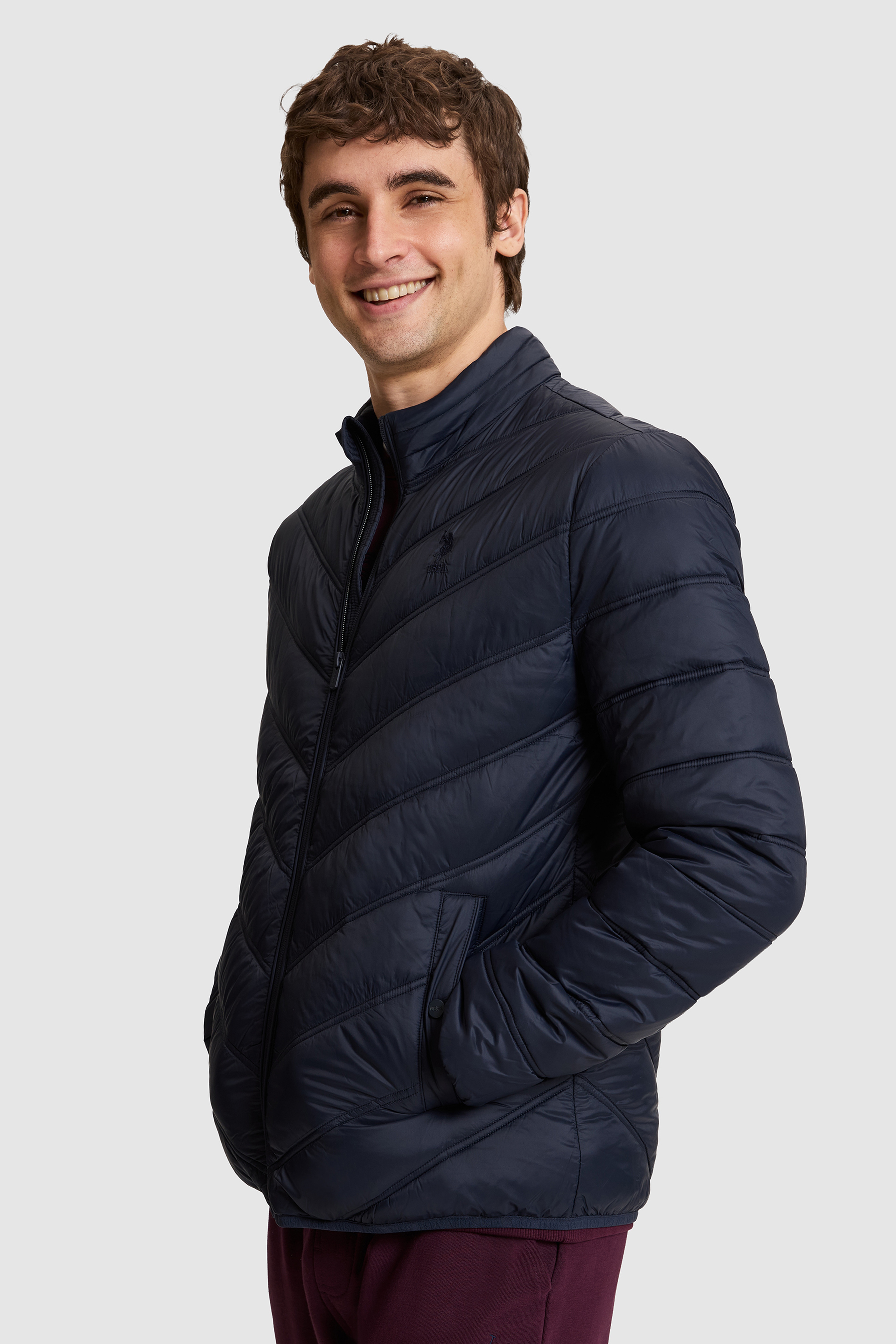 Erkek Lacivert Mont - Image 3