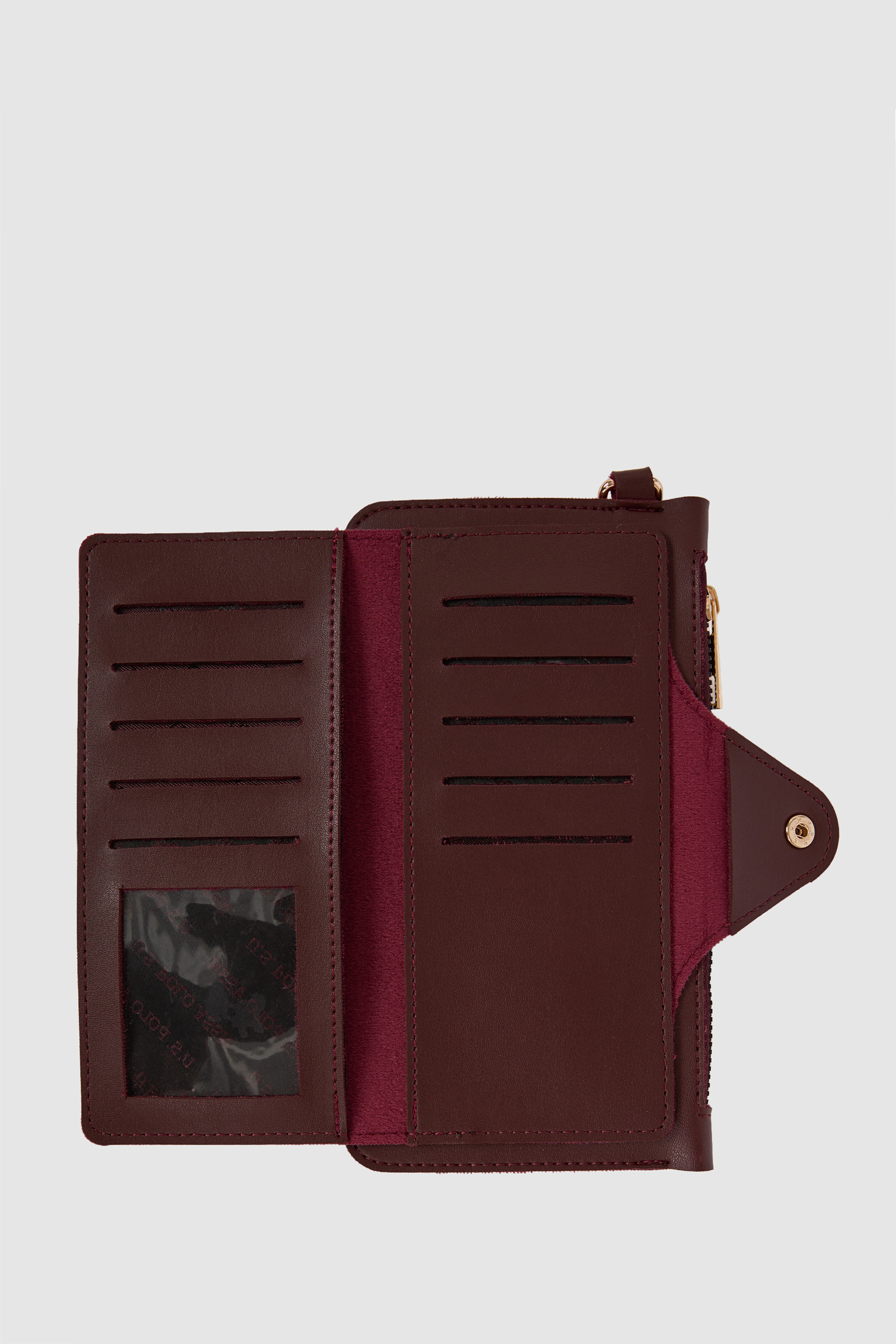 Kadın Bordo Cüzdan - Image 4