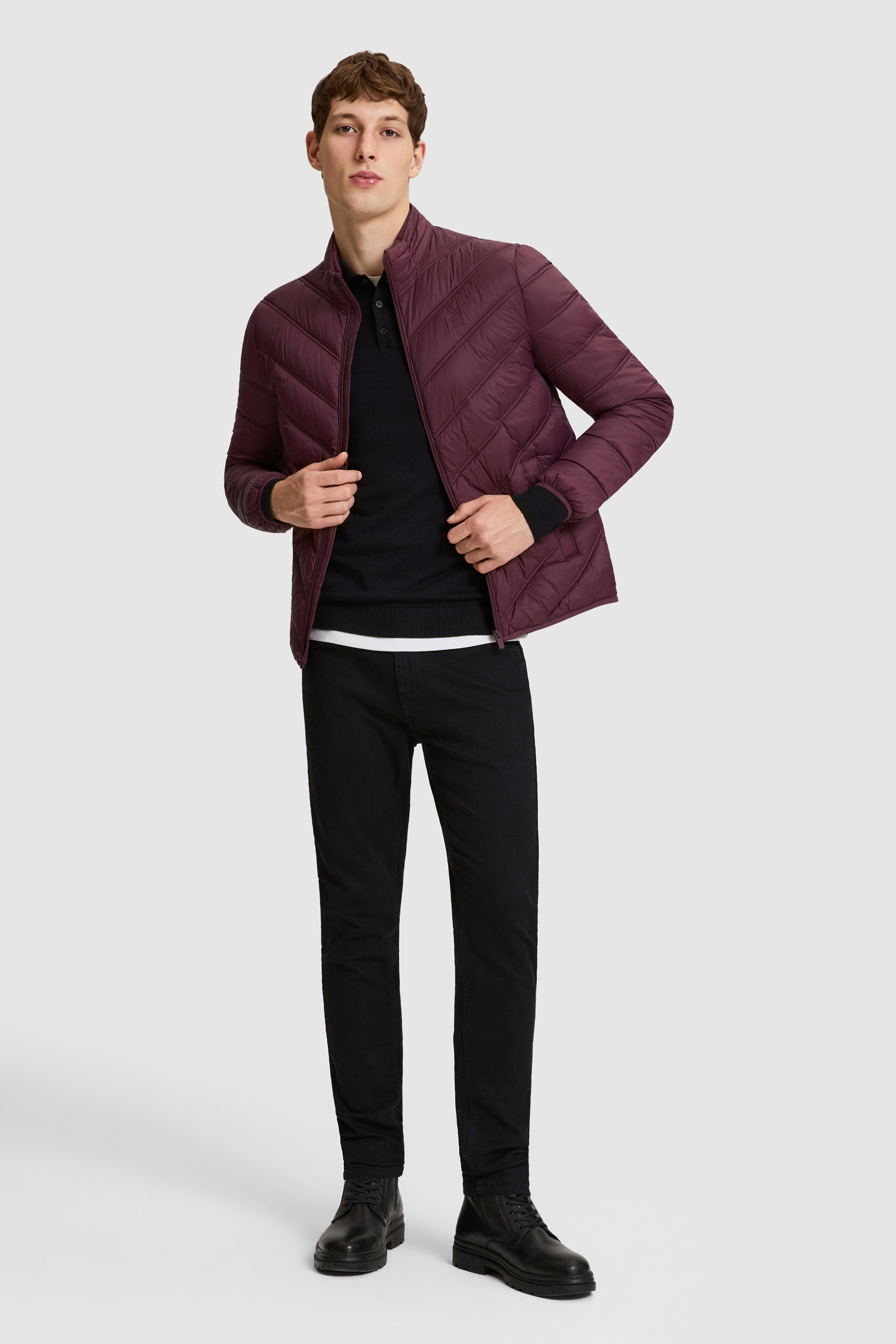 Erkek Bordo Mont - Image 4