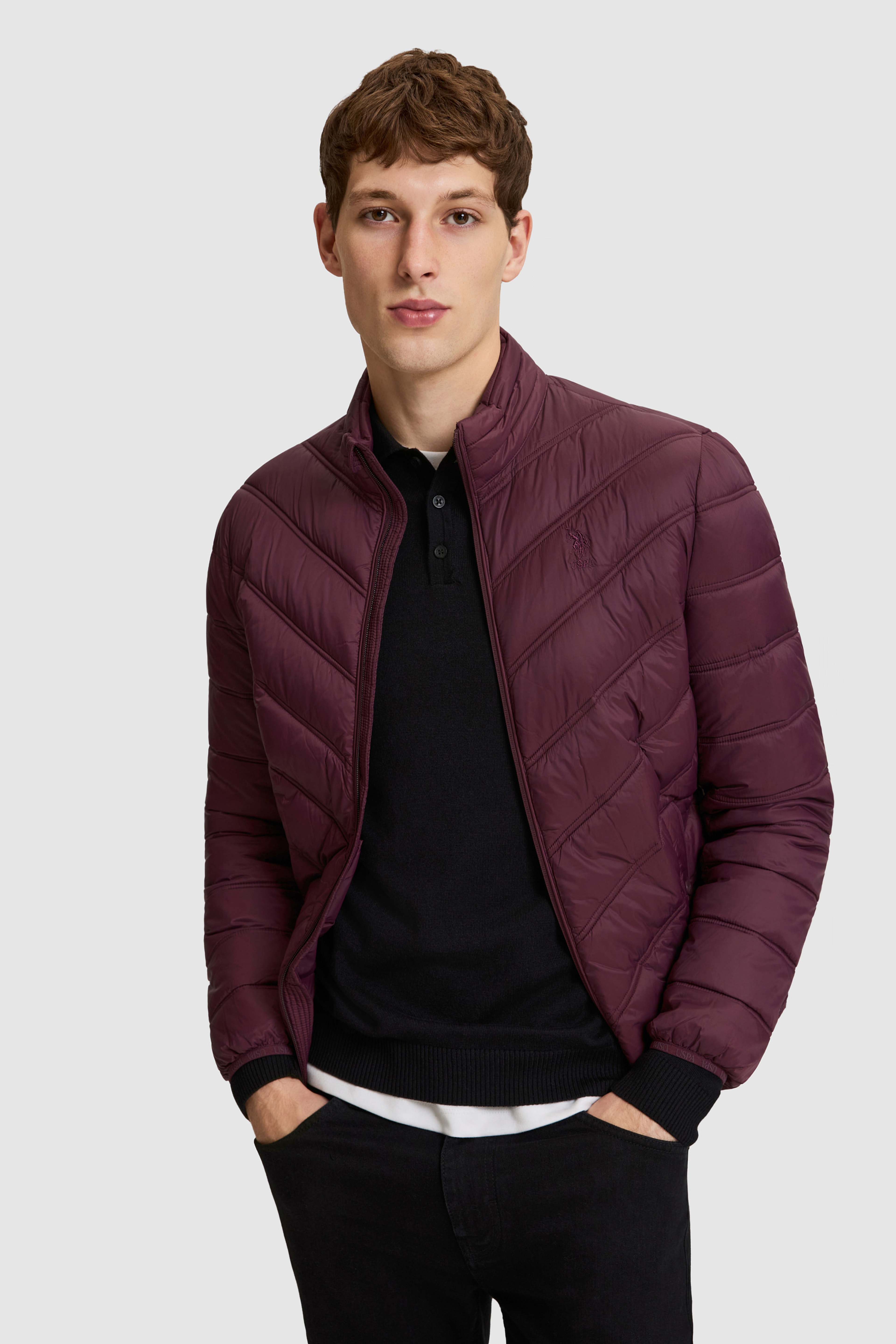 Erkek Bordo Mont