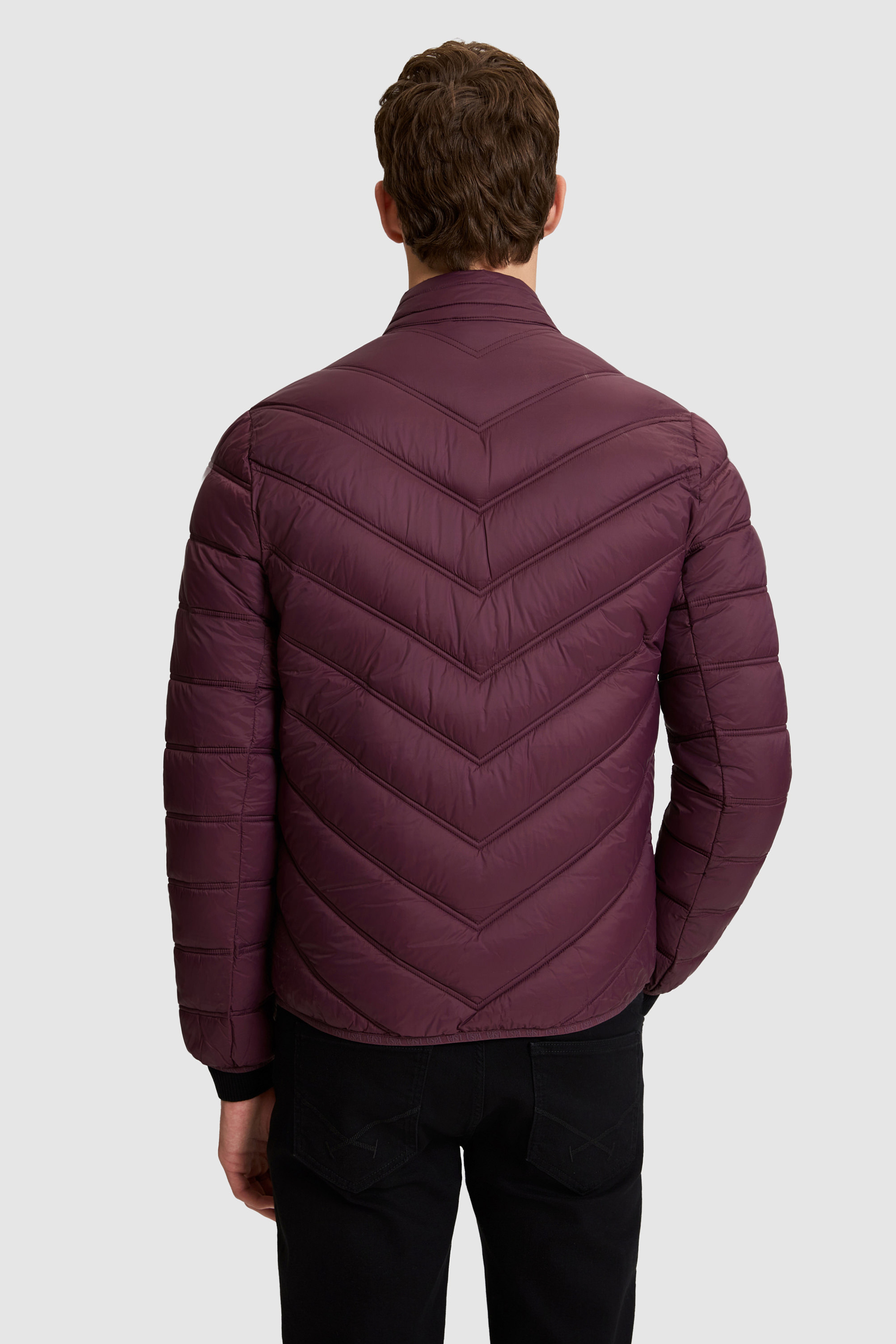 Erkek Bordo Mont - Image 5