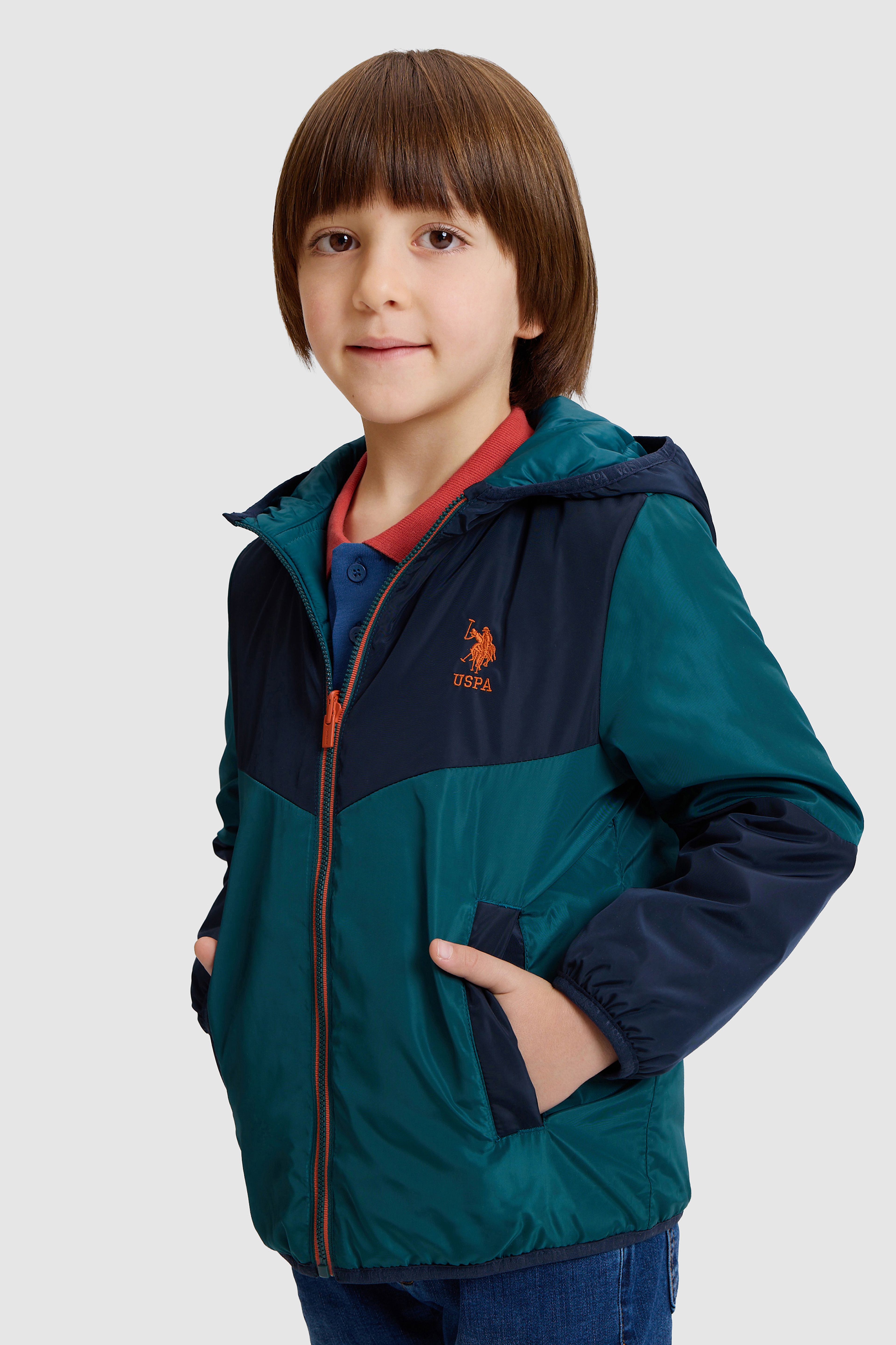 Erkek Çocuk Yeşil Mont
