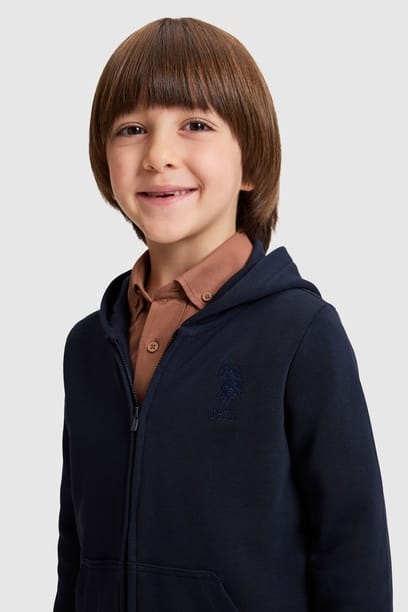 Erkek Çocuk Lacivert Basic Sweatshirt