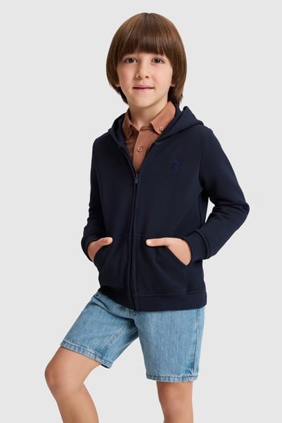 Erkek Çocuk Lacivert Basic Sweatshirt