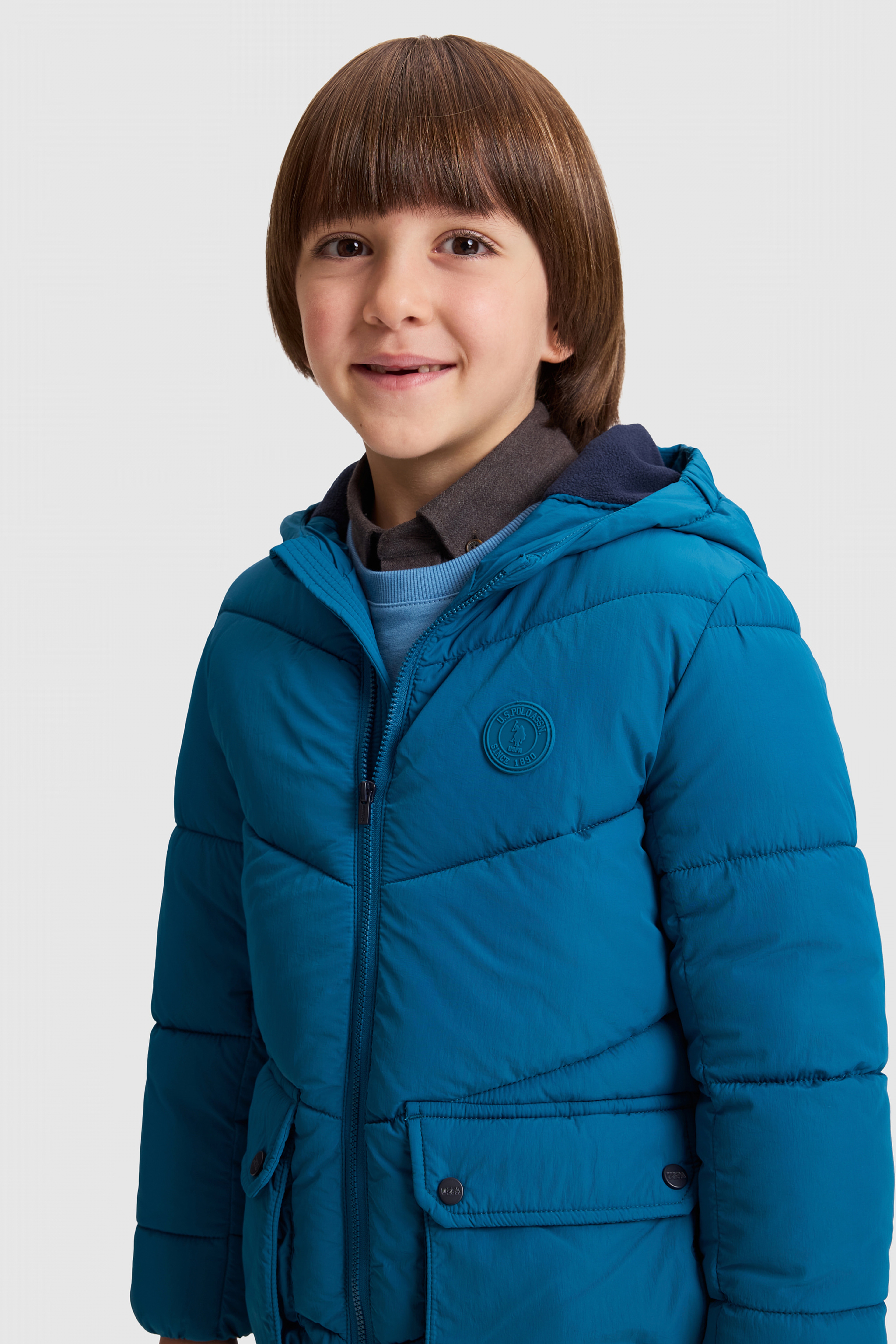 Erkek Çocuk Zümrüt Kaban - Image 2