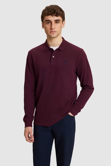 Erkek Bordo Basic Sweatshirt